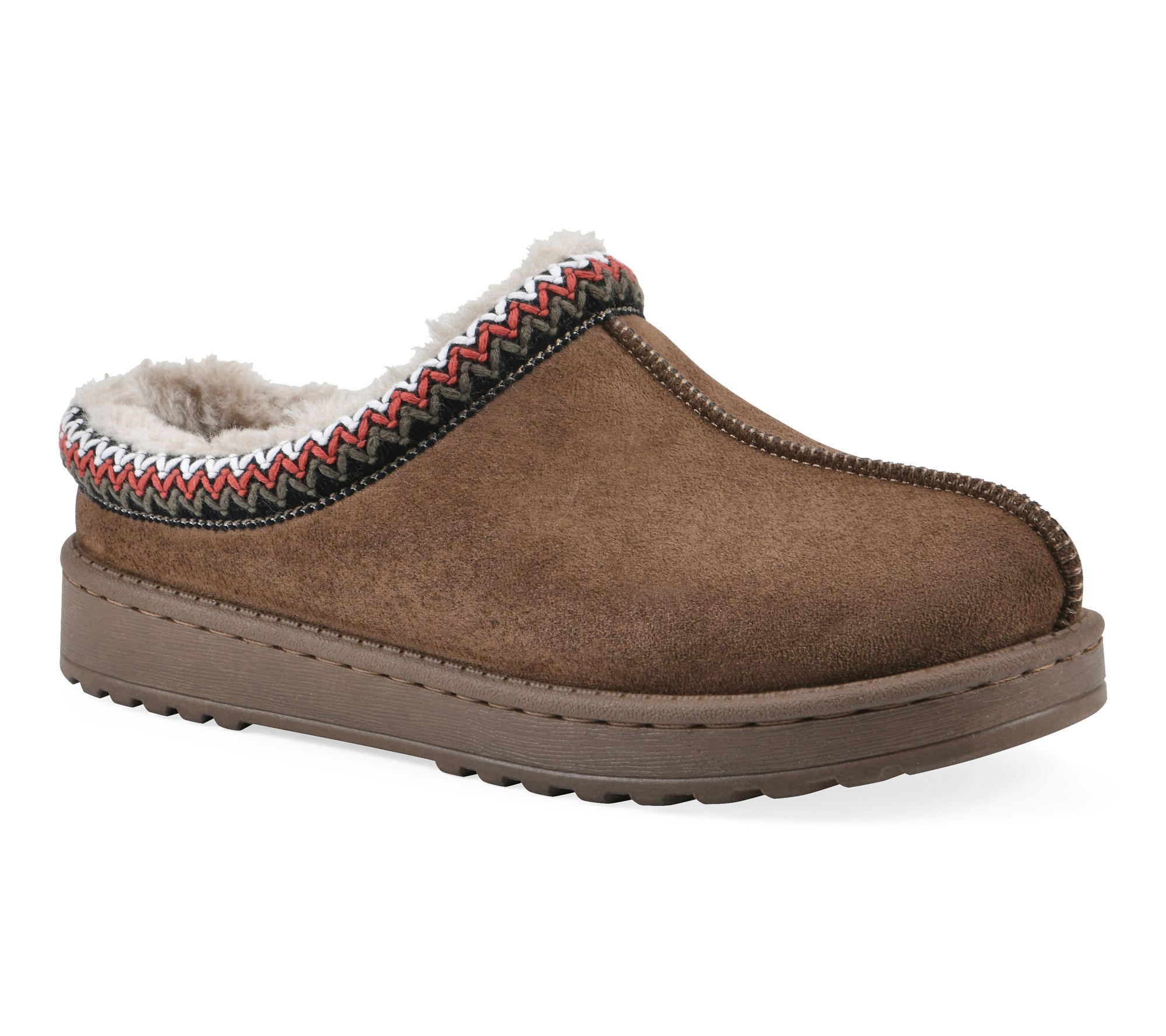 White Mountain Water Resistant Faux Fur Lined Clogs -Icebin