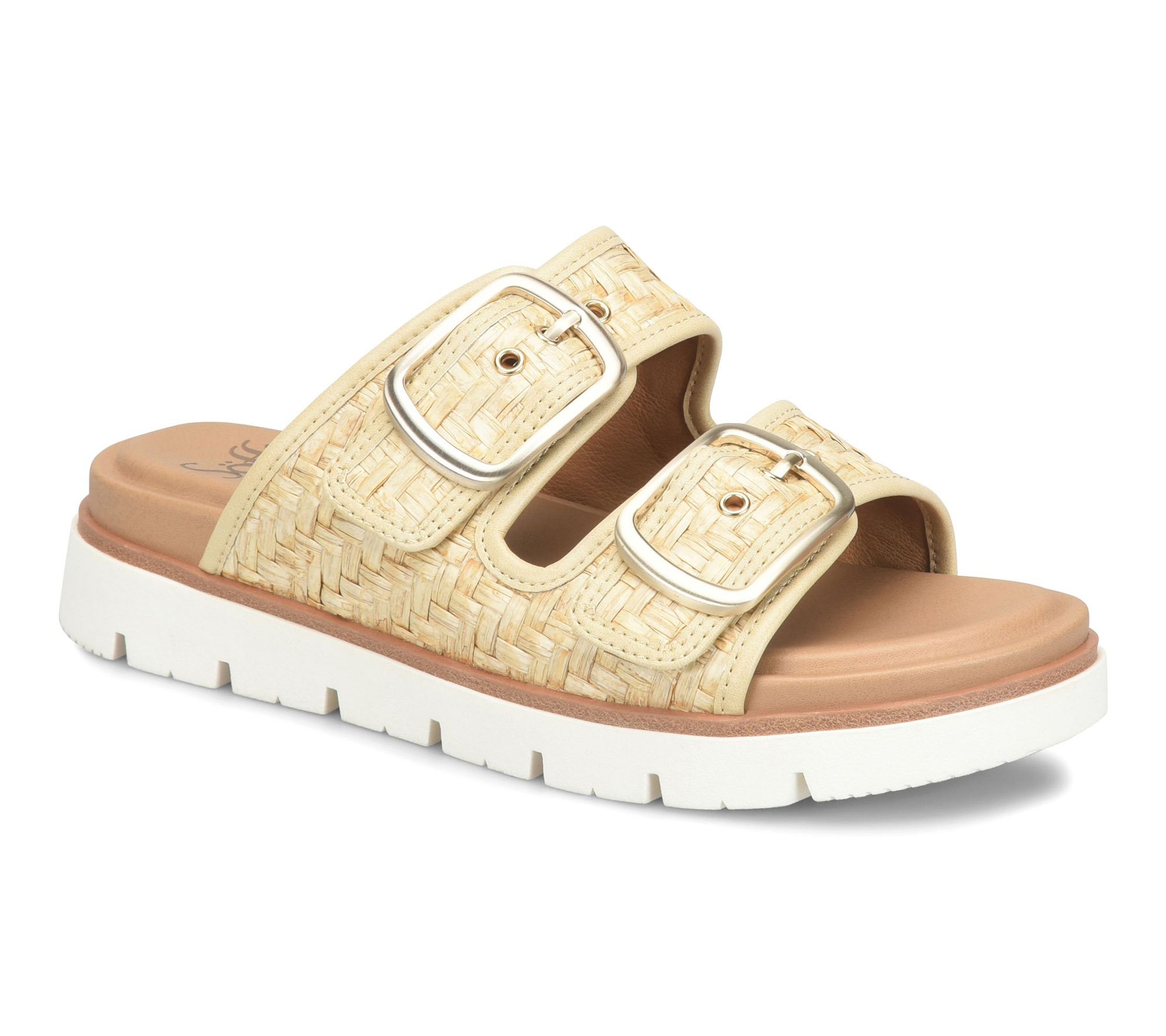 Sofft Sporty Platform Slide Sandal - Gabby