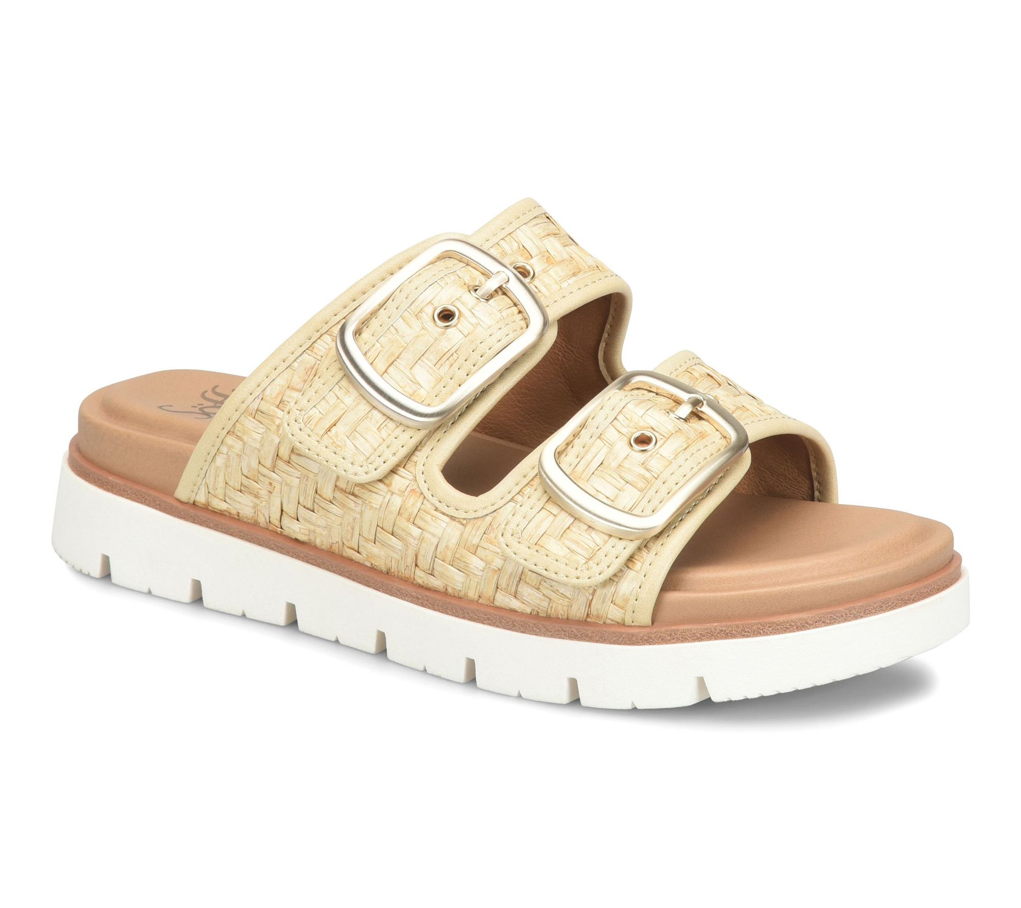 Sofft Sporty Platform Slide Sandal - Gabby