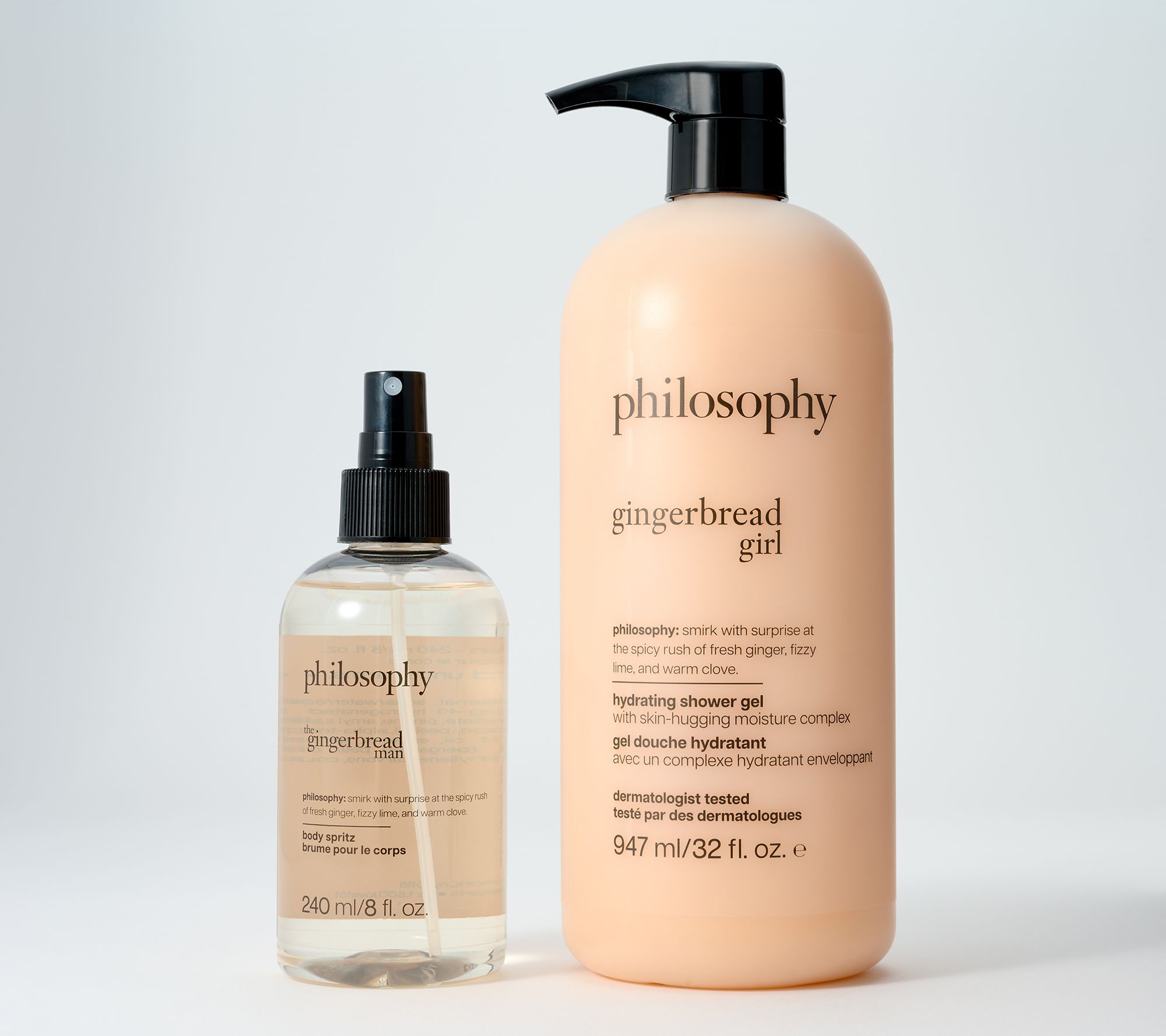  philosophy holiday treats 32oz shower gel & 8oz body spritz