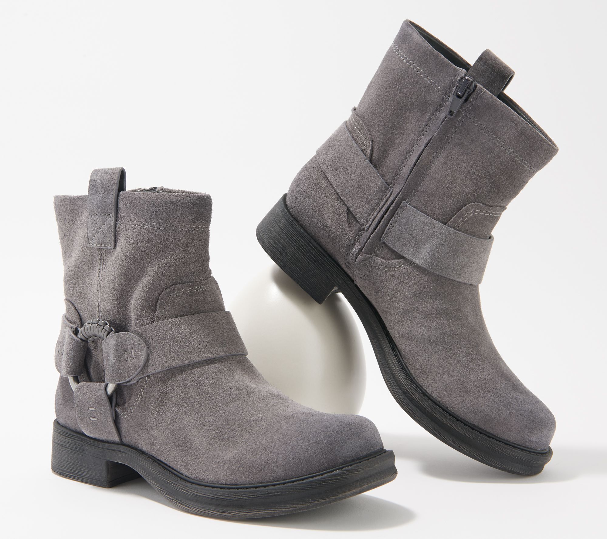 Zodiac Leather Ankle Boots - Fiera - QVC.com