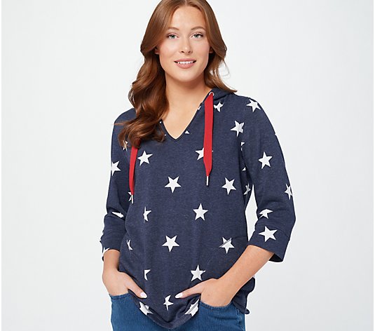 Belle Beach by Kim Gravel Summer Soft French Terry Hoodie