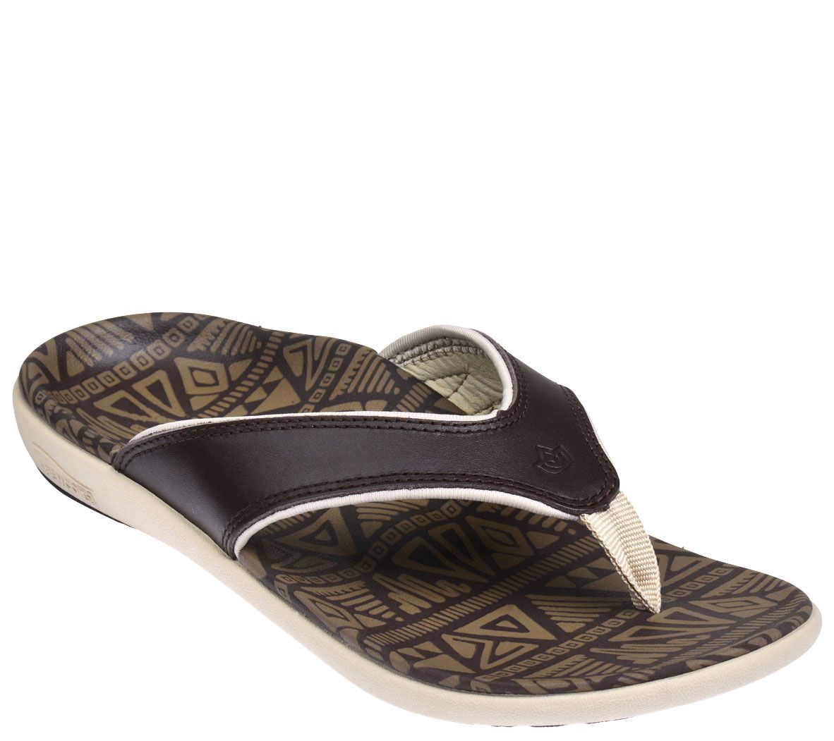 Spenco Thong Sandals Tribal Elite QVC