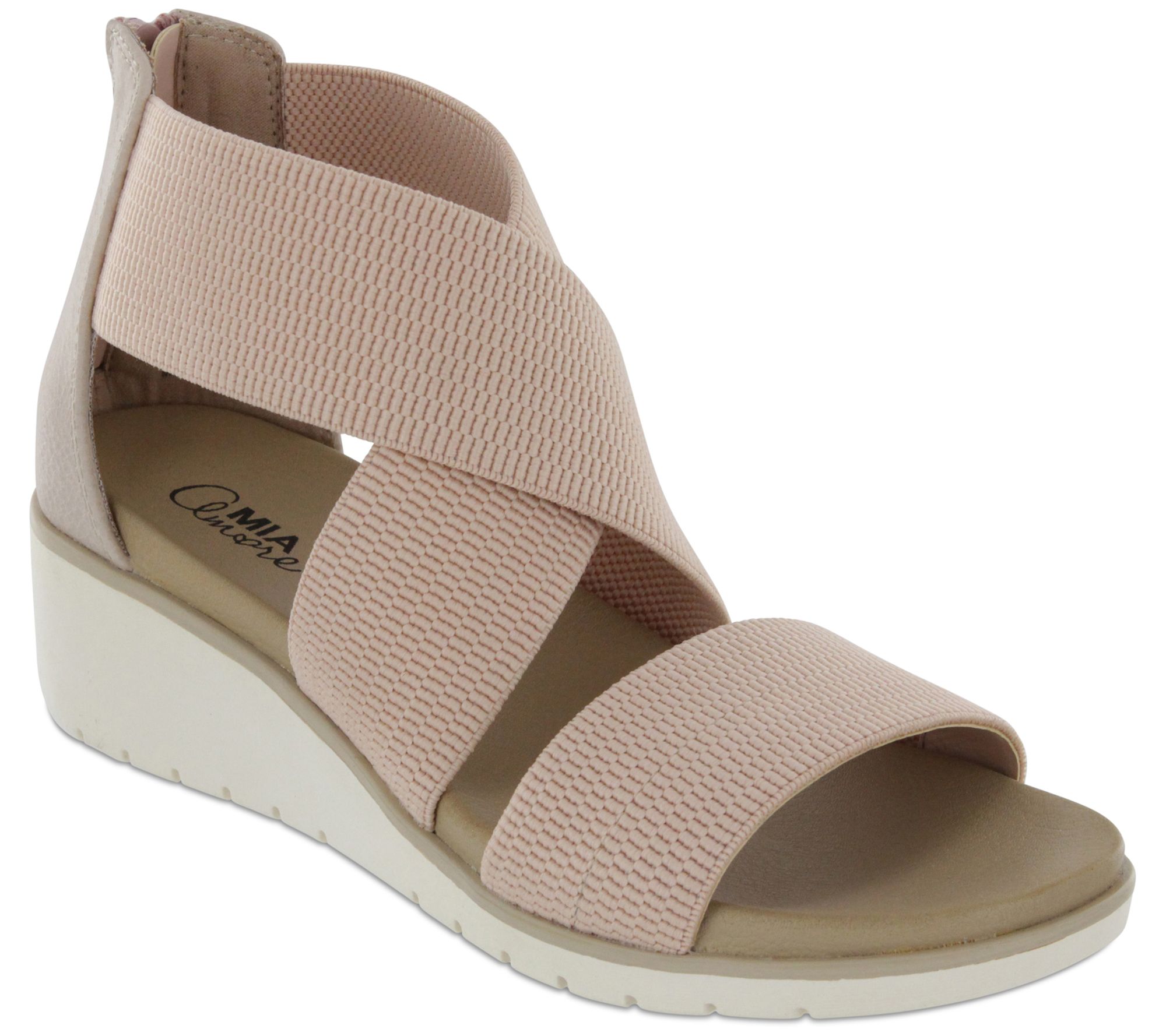 mia amore memory foam sandals