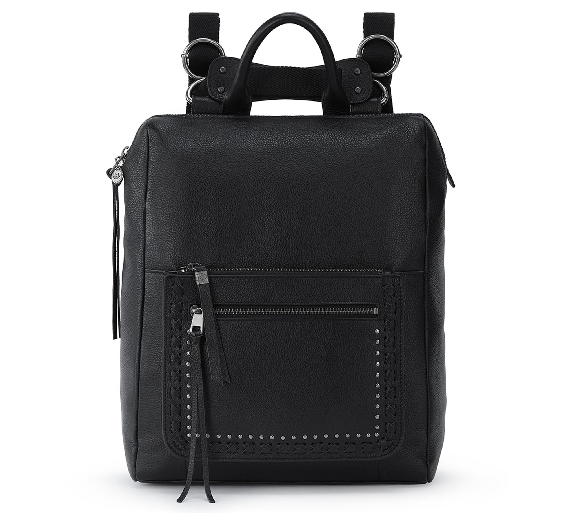 The Sak Leather Loyola Convertible Backpack - QVC.com