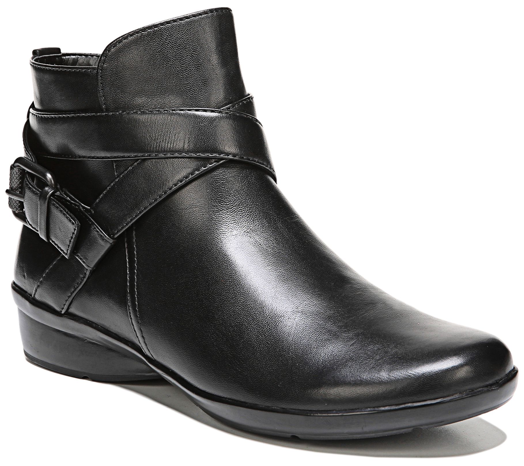 naturalizer cassandra leather ankle boots