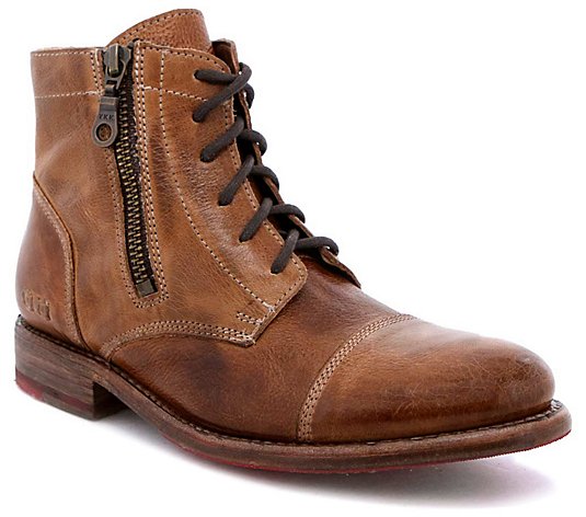 BED STU Short Leather Ankle Boots - Bonnie