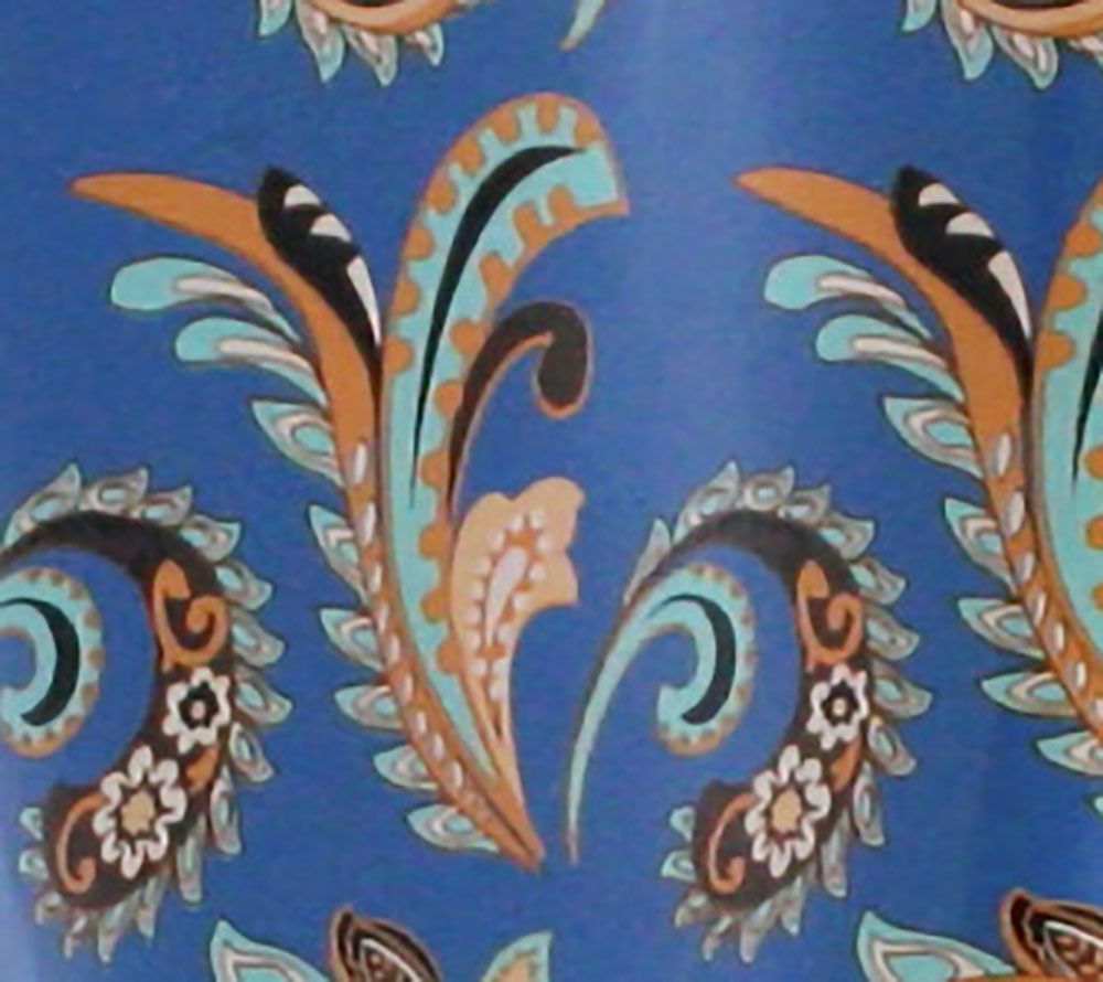 Blue Paisley