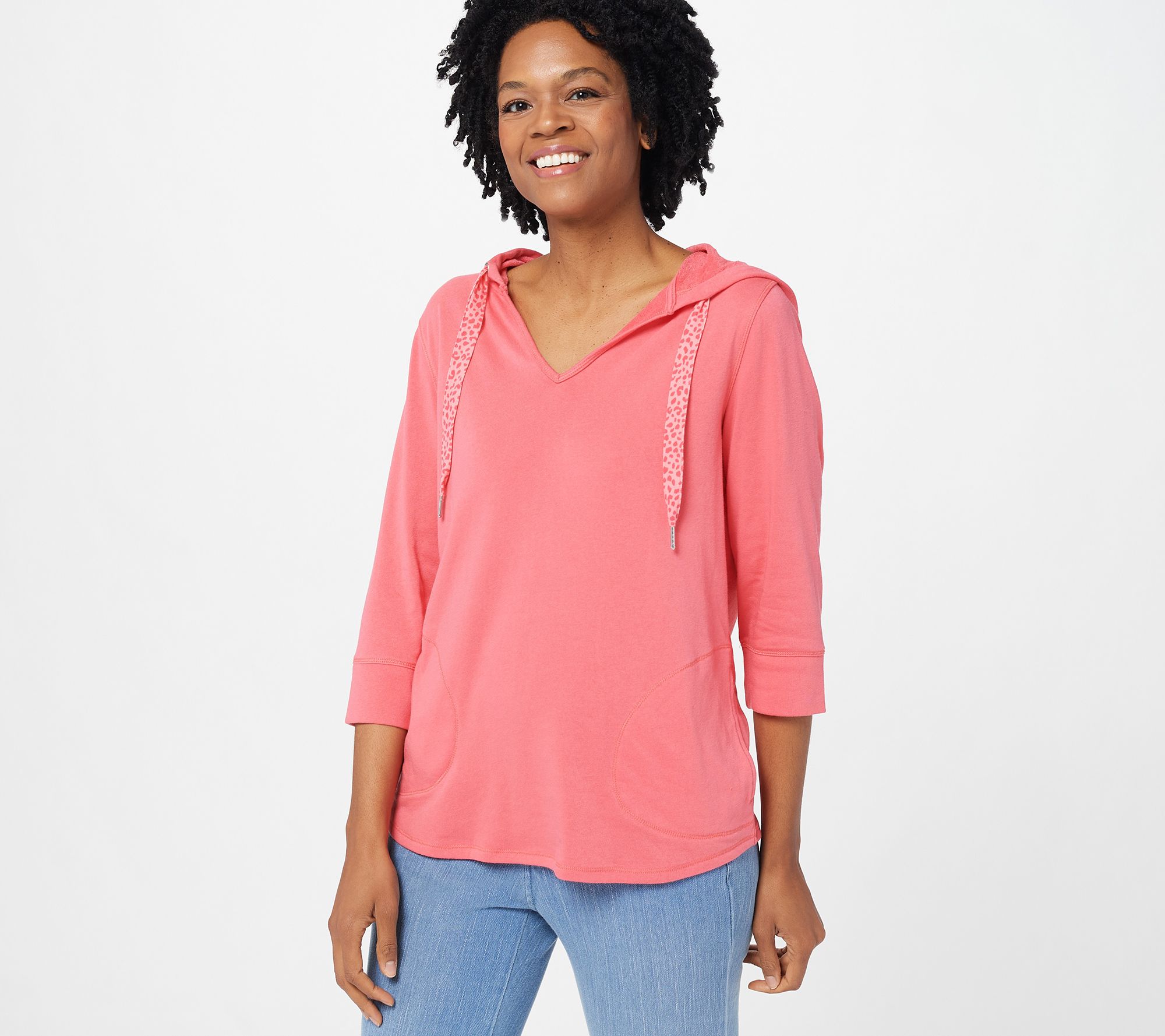 "As Is" Belle Beach by Kim Gravel Summer Soft French Terry Hoodie