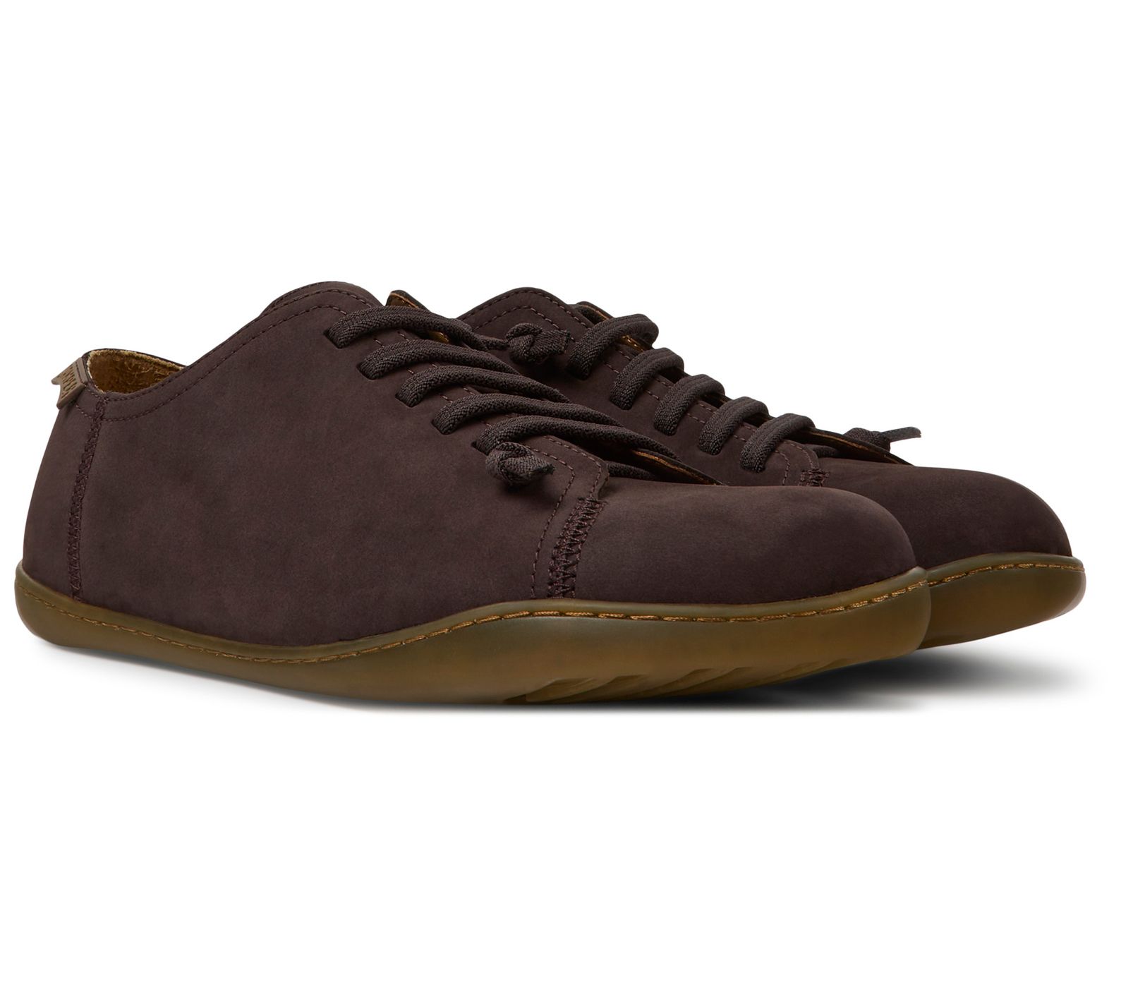 Camper Peu Cami Men's Nubuck Casual Shoes - QVC.com