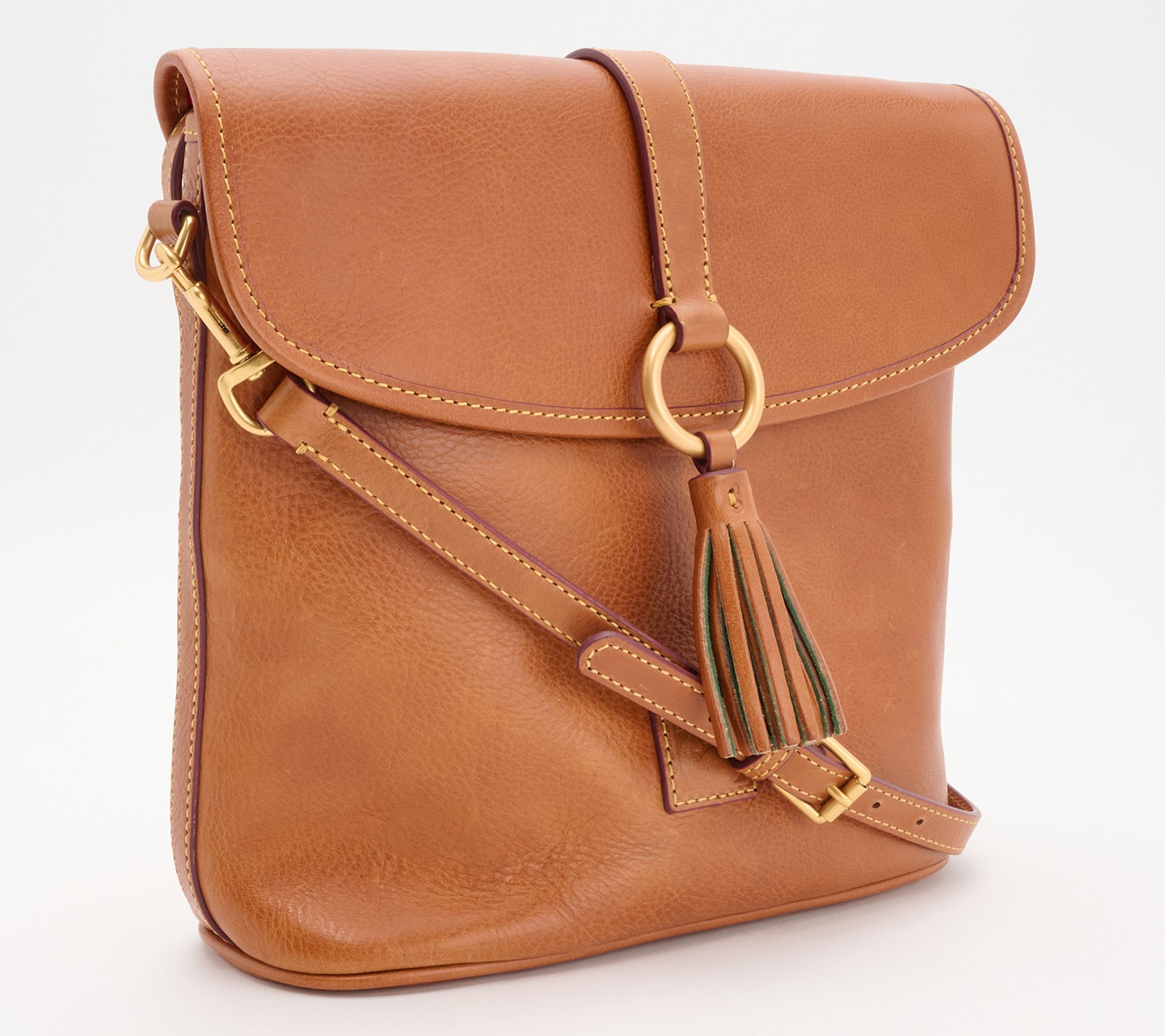 Qvc dooney & bourke suede online bags