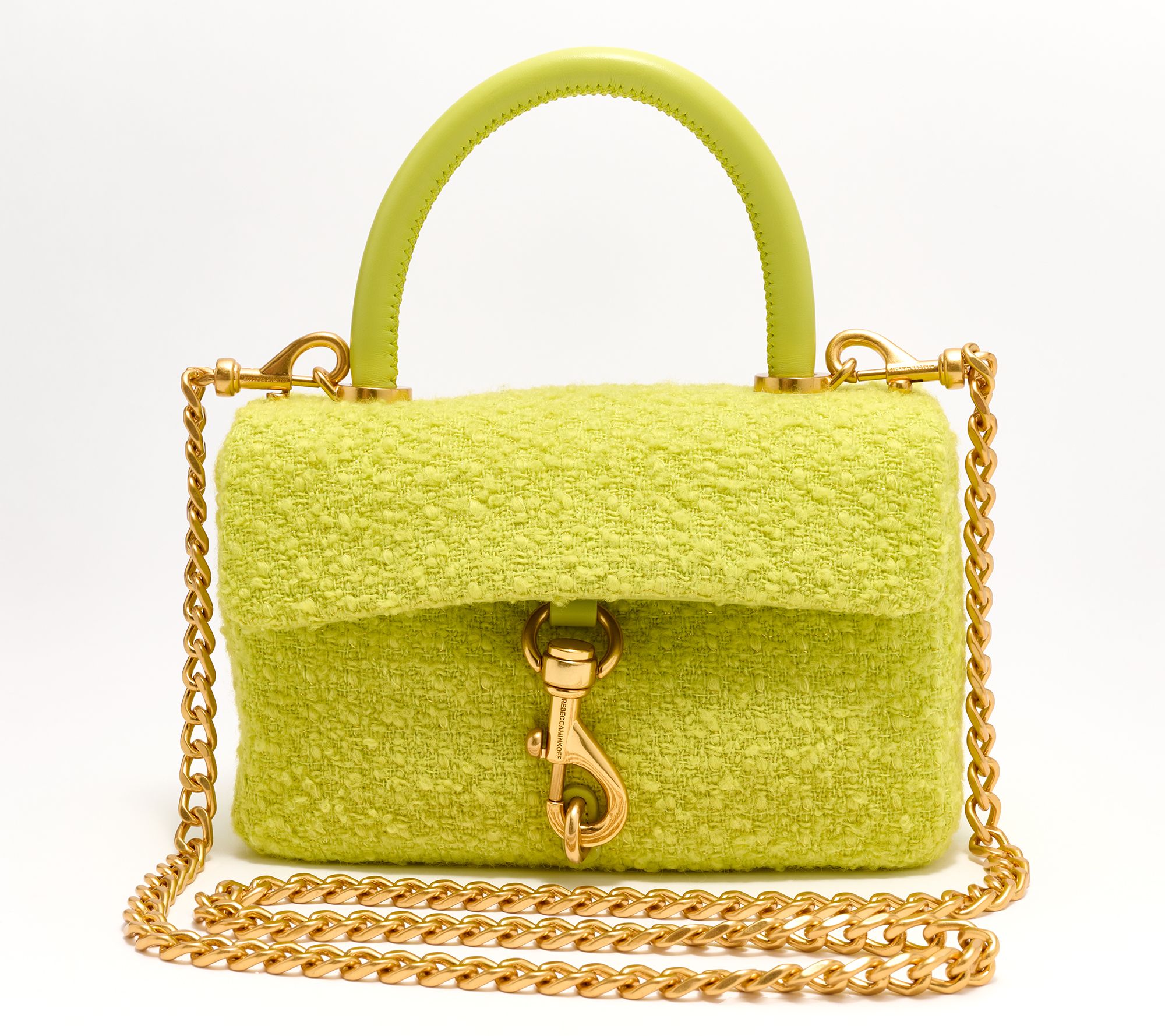 Rebecca Minkoff Edie Leather Top Handle Crossbody