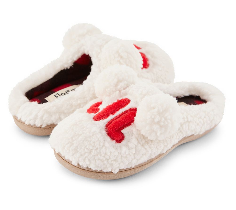 Floopi Family Set Faux Sherpa Kids "LIL" Clog S lipper