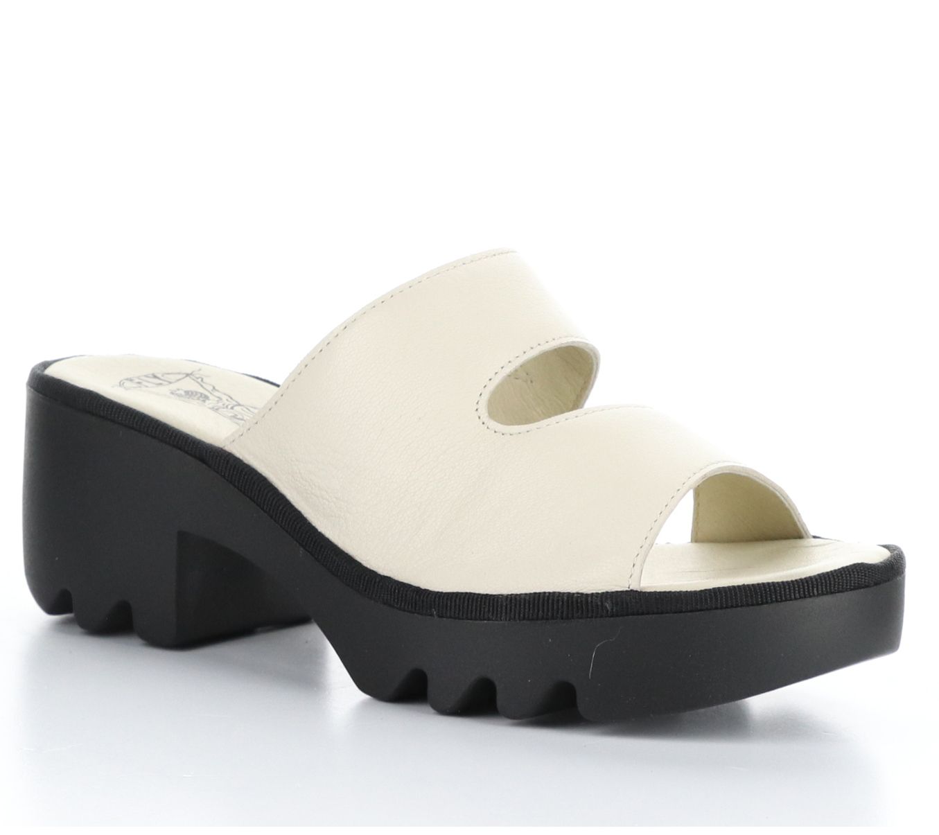 Fly London Leather Wedge Sandal - Tech
