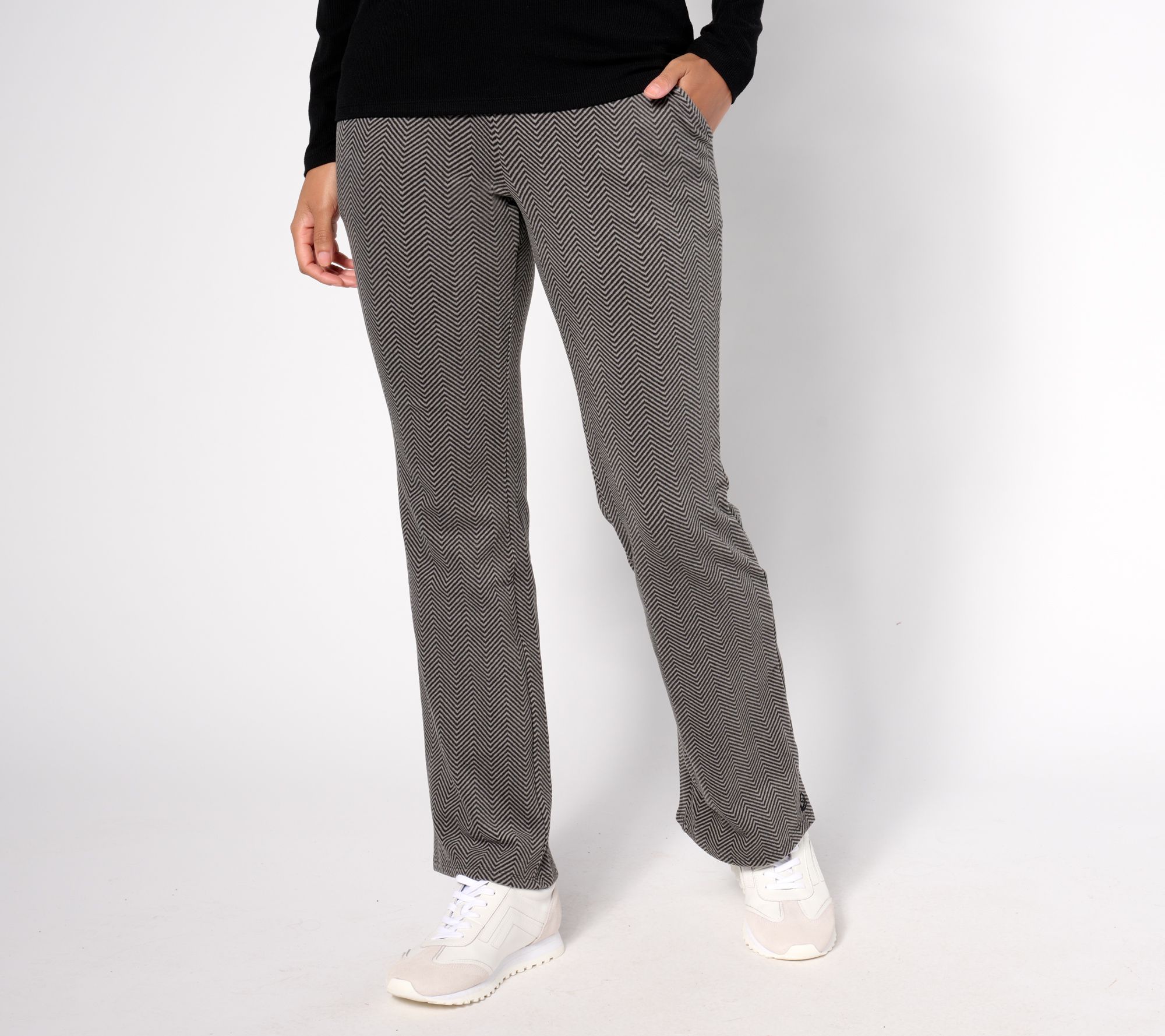 Cuddl Duds Flannel Fleece Boot Cut Pant