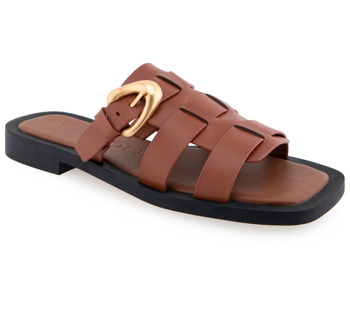 Aerosoles Fisherman-Style Woven Slide Sandal- St. Marks