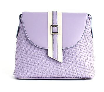 GUNAS New York Kate Basketweave Crossbody Bag