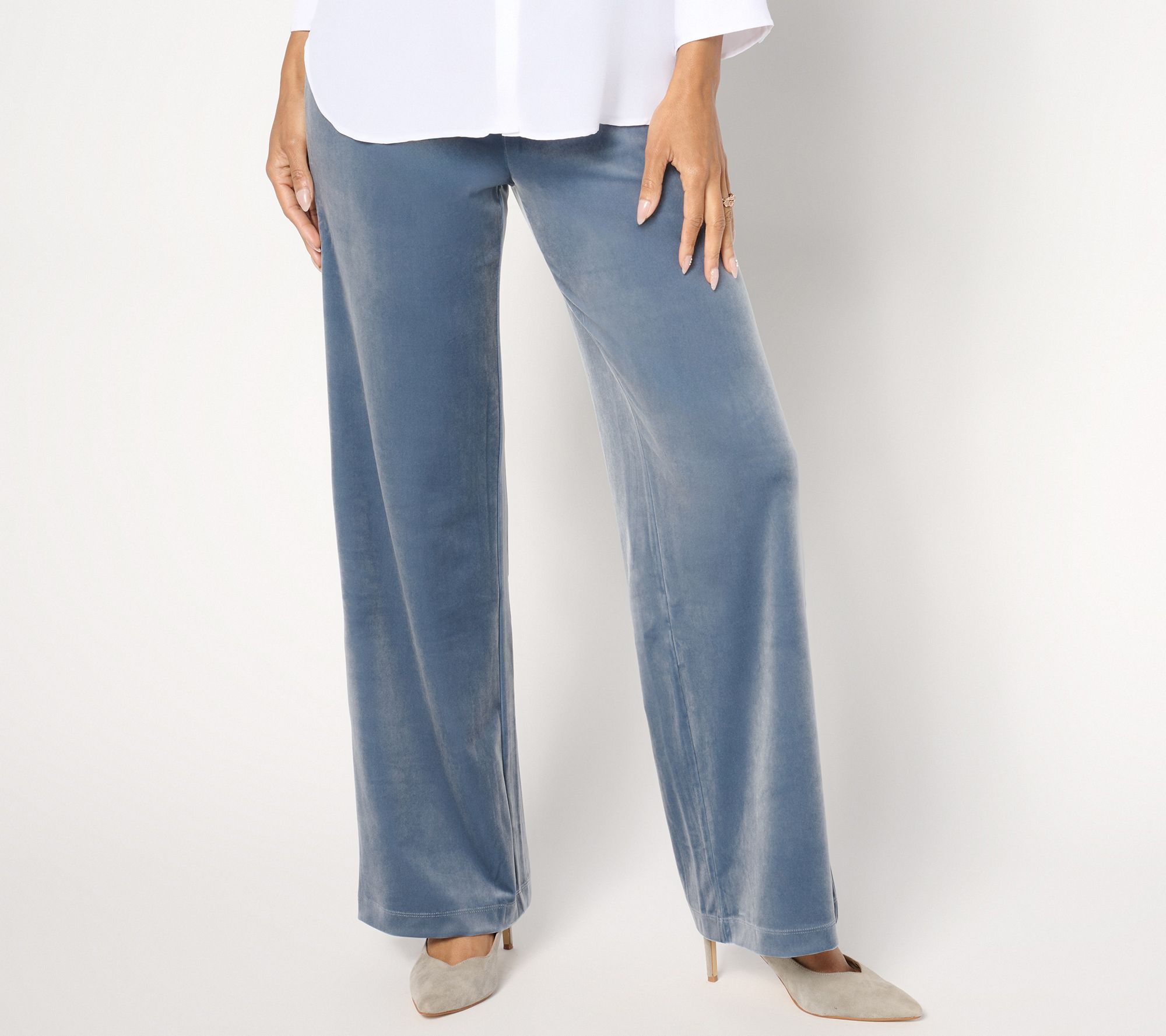 Me by Jennie Garth Regular Piper Velvet Trouser
