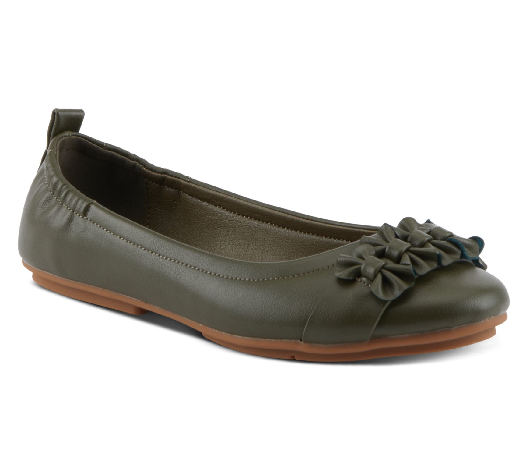 Patrizia by Spring Step Slip-On Bow Detail Ballet Flat- Ballay