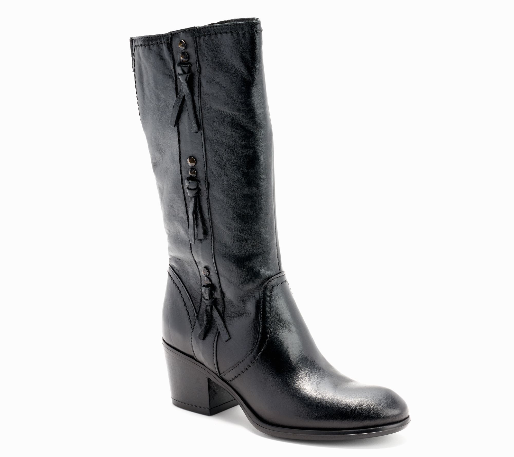 As Is Miz Mooz Leather Tall Shaft Boots - Torrence