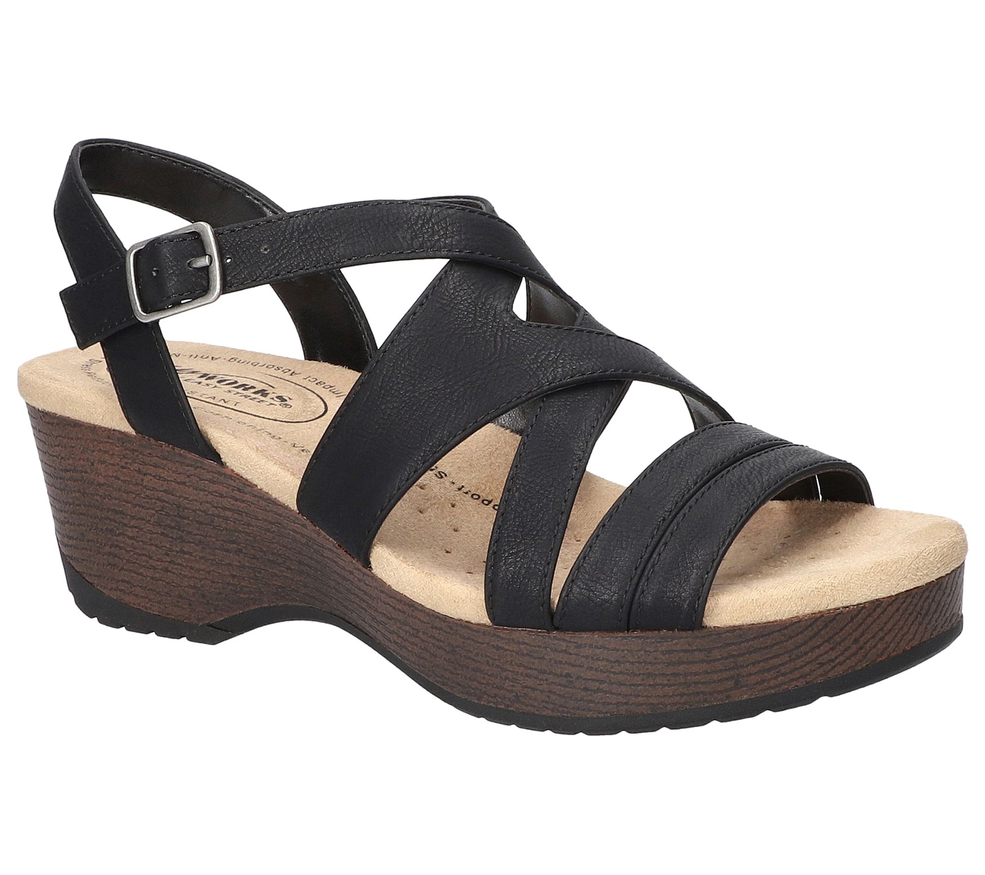 Easy Works Slip Resistant Sandals - Rosella