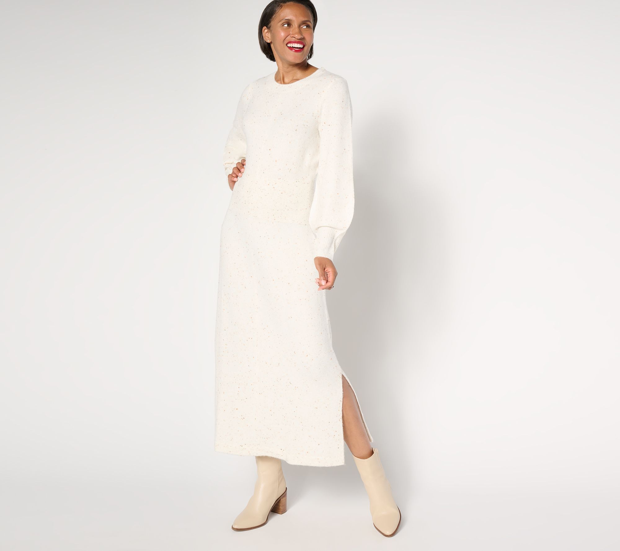 "As Is" Me by Jennie Garth Petite Ophelia Sweater Dress