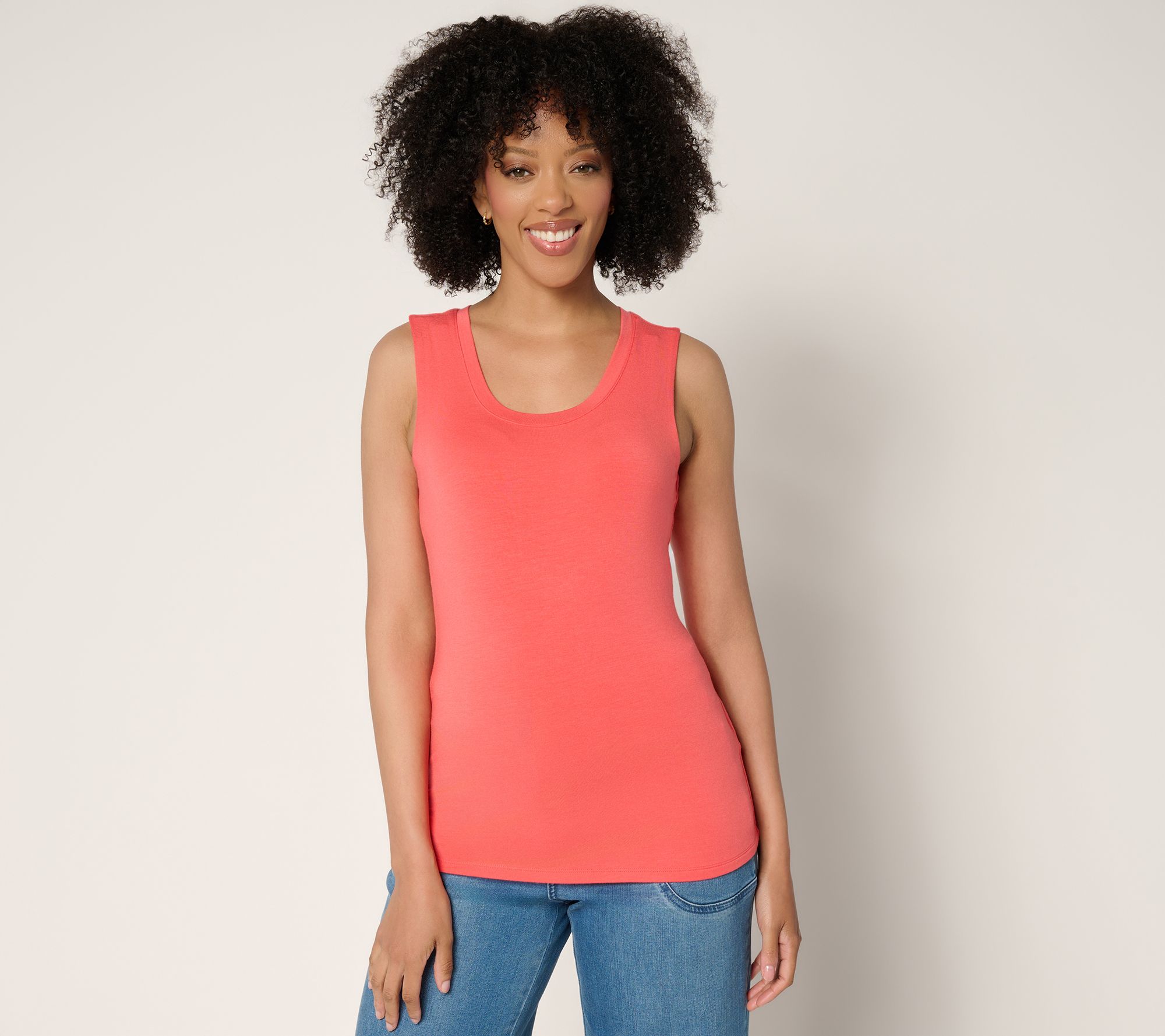 Joan Rivers Wardrobe Builders ButterSoft Tank Top