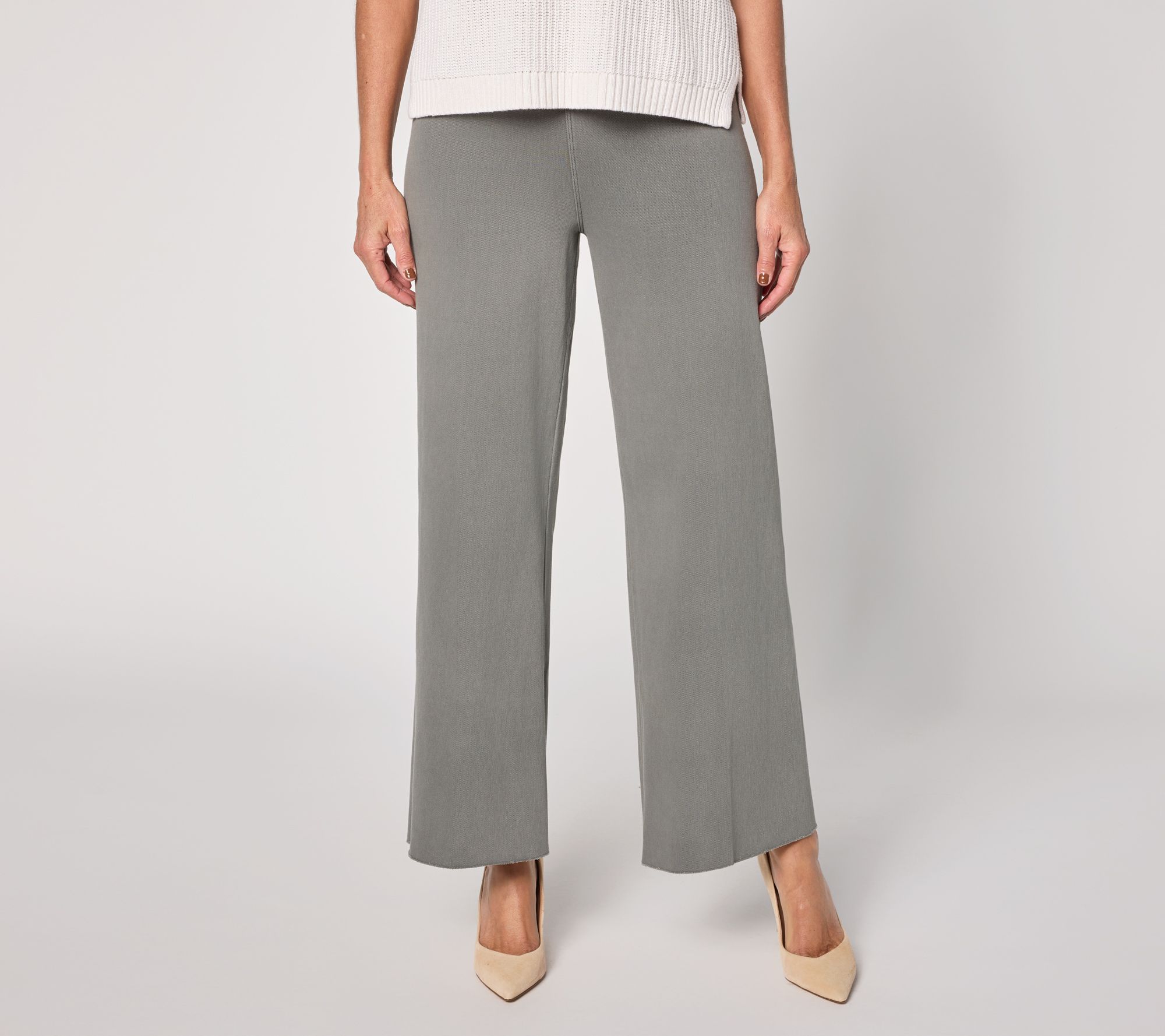 Lysse New York Erin Wide-Leg Pull-On Jeans