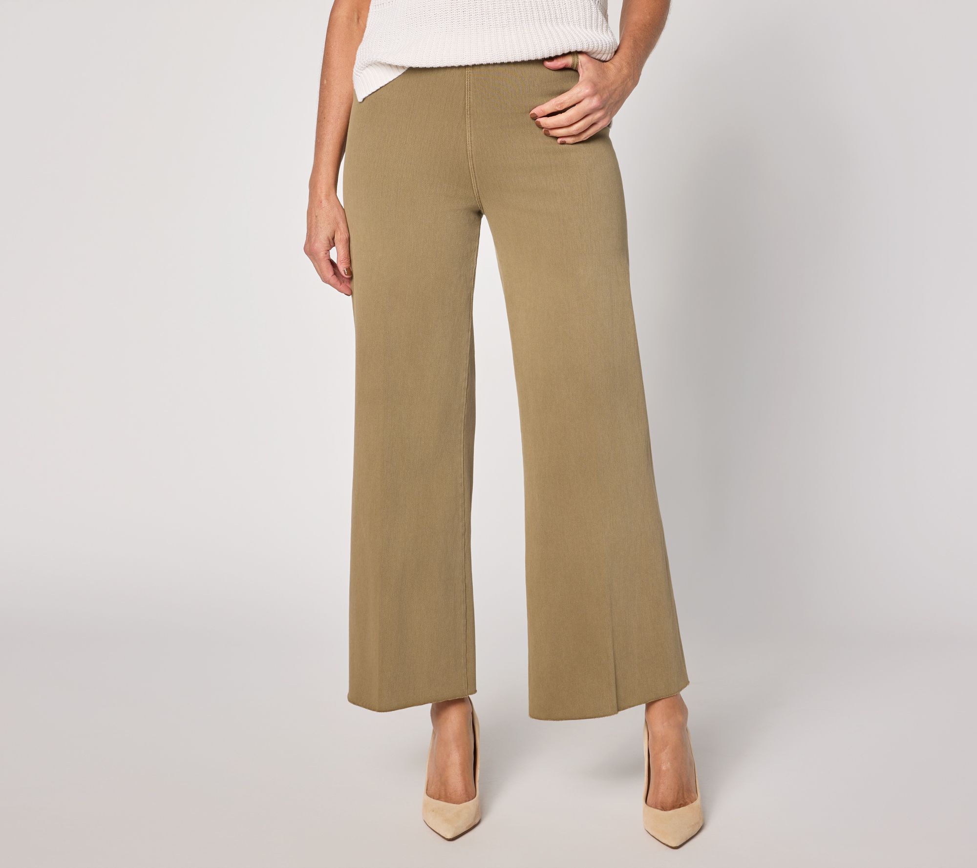 Lysse New York Erin Wide-Leg Pull-On Jeans