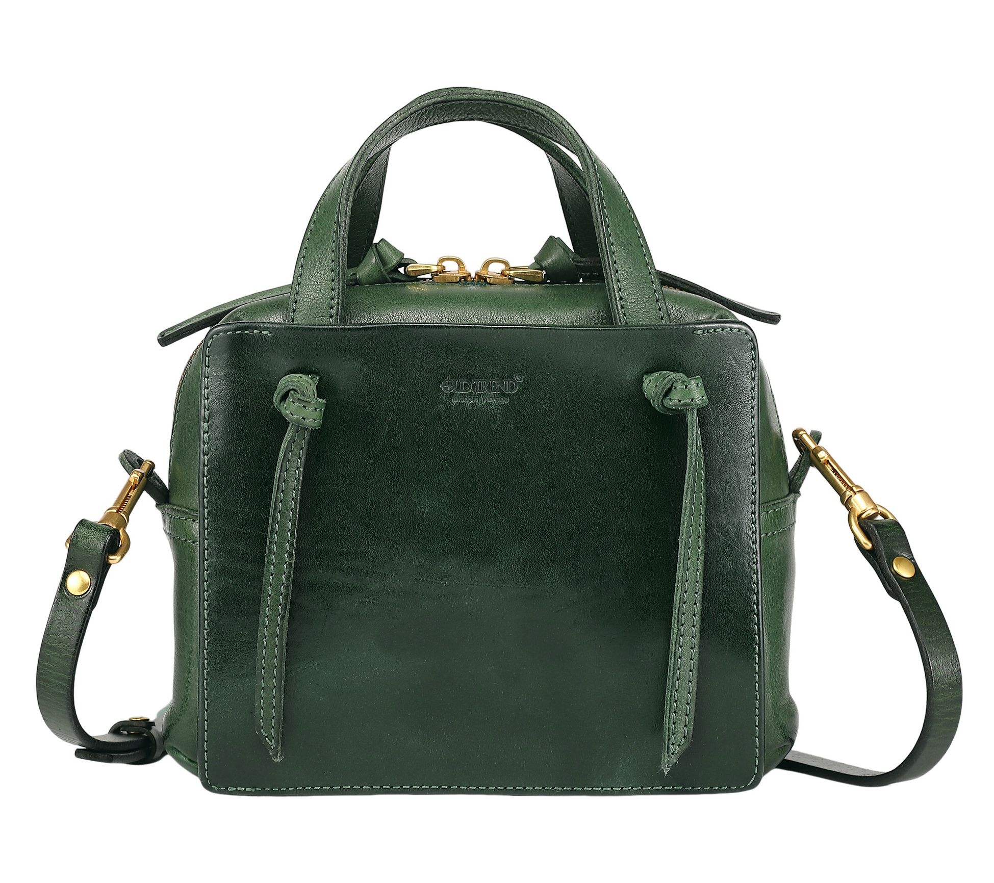 Old Trend Buttercup Mini Leather Top Handle Tote w/ Crossbody