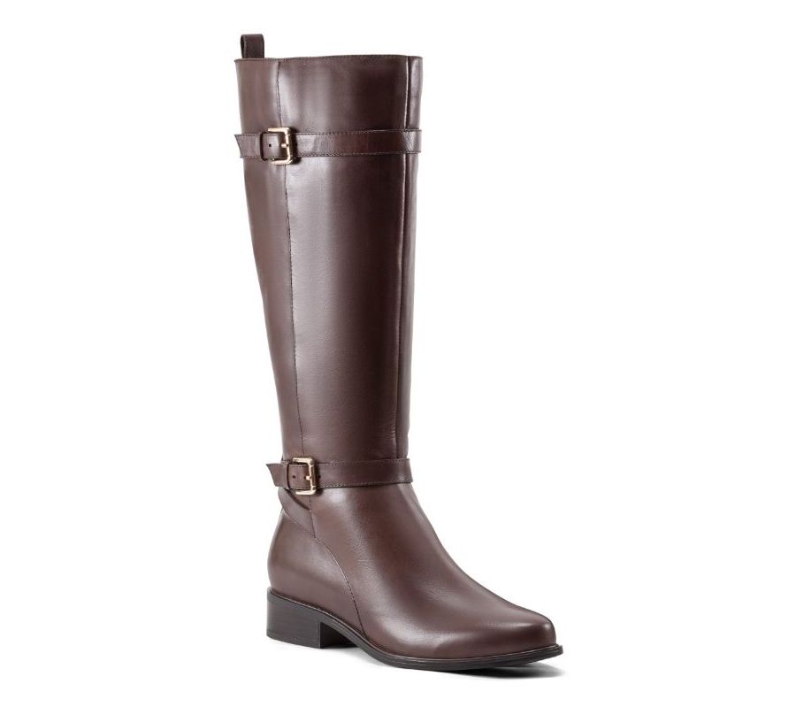 Rockport Leather Wide Calf Tall-Shaft Boots-Harper