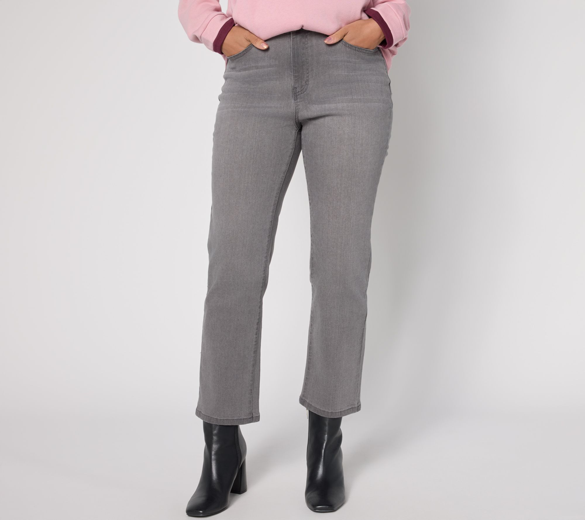 RM Studio x Rebecca Minkoff Petite Luxe Stretch Ankle Jeans