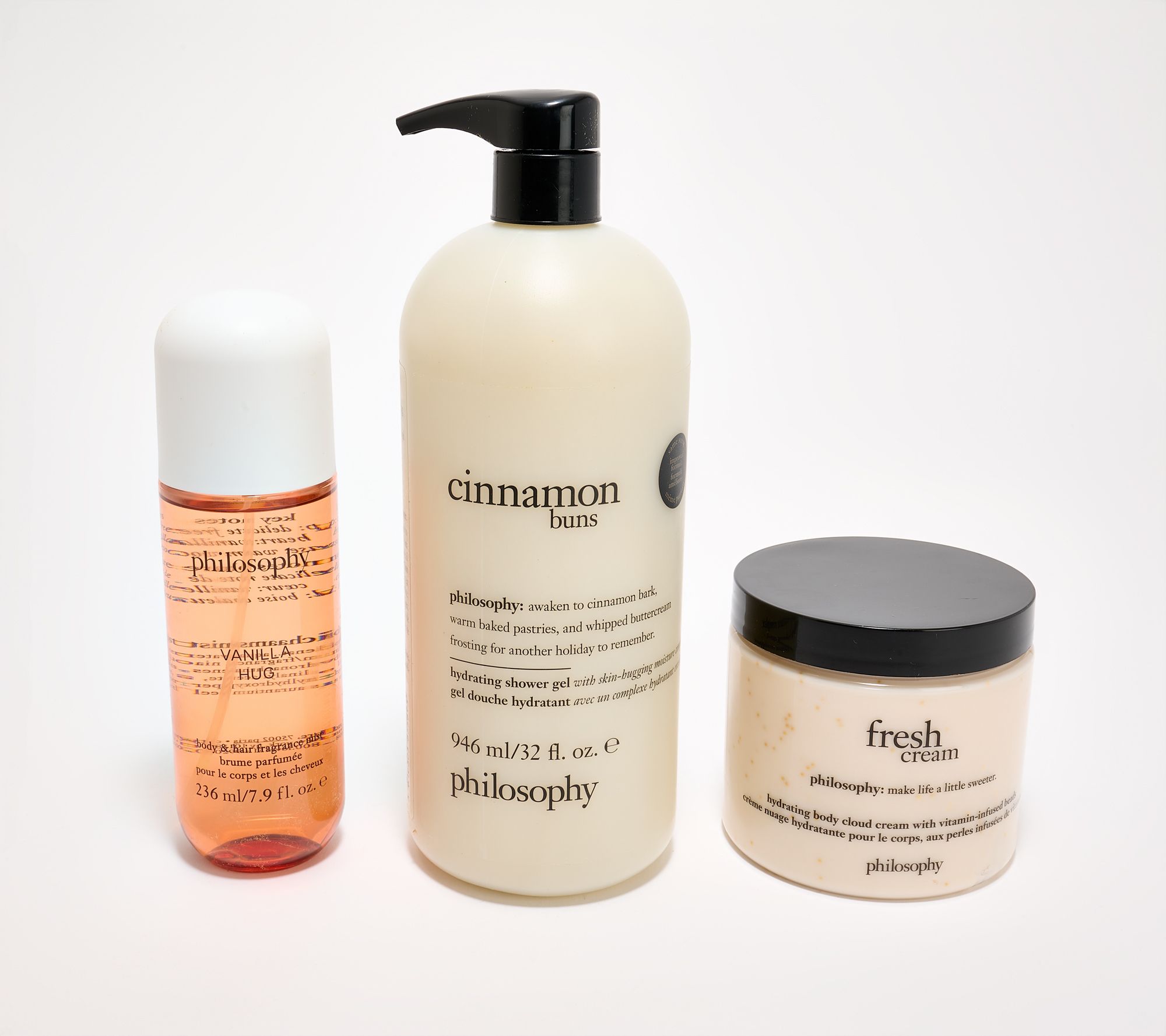 philosophy ultimate wrapped in decadence body care 3pc