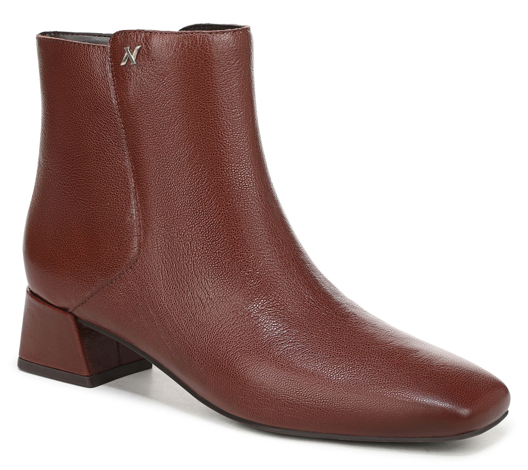 Naturalizer Leather Ankle Booties - Jada
