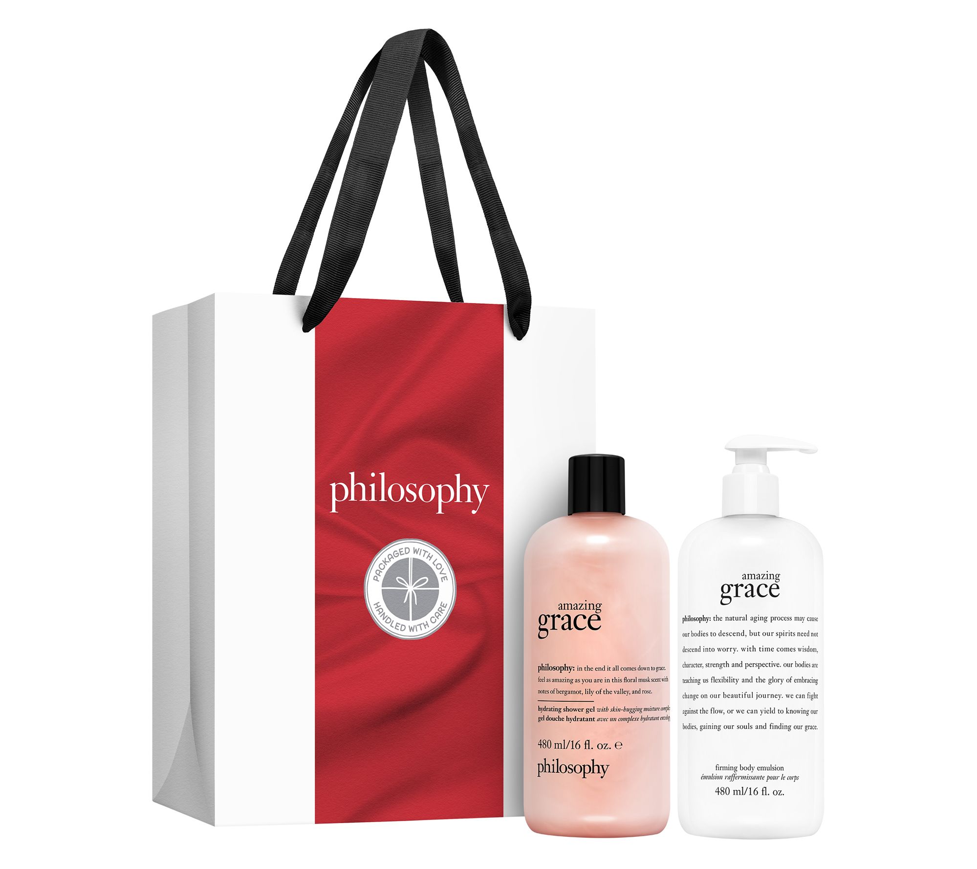 philosophy grace fragrance holiday bath & bodygift set