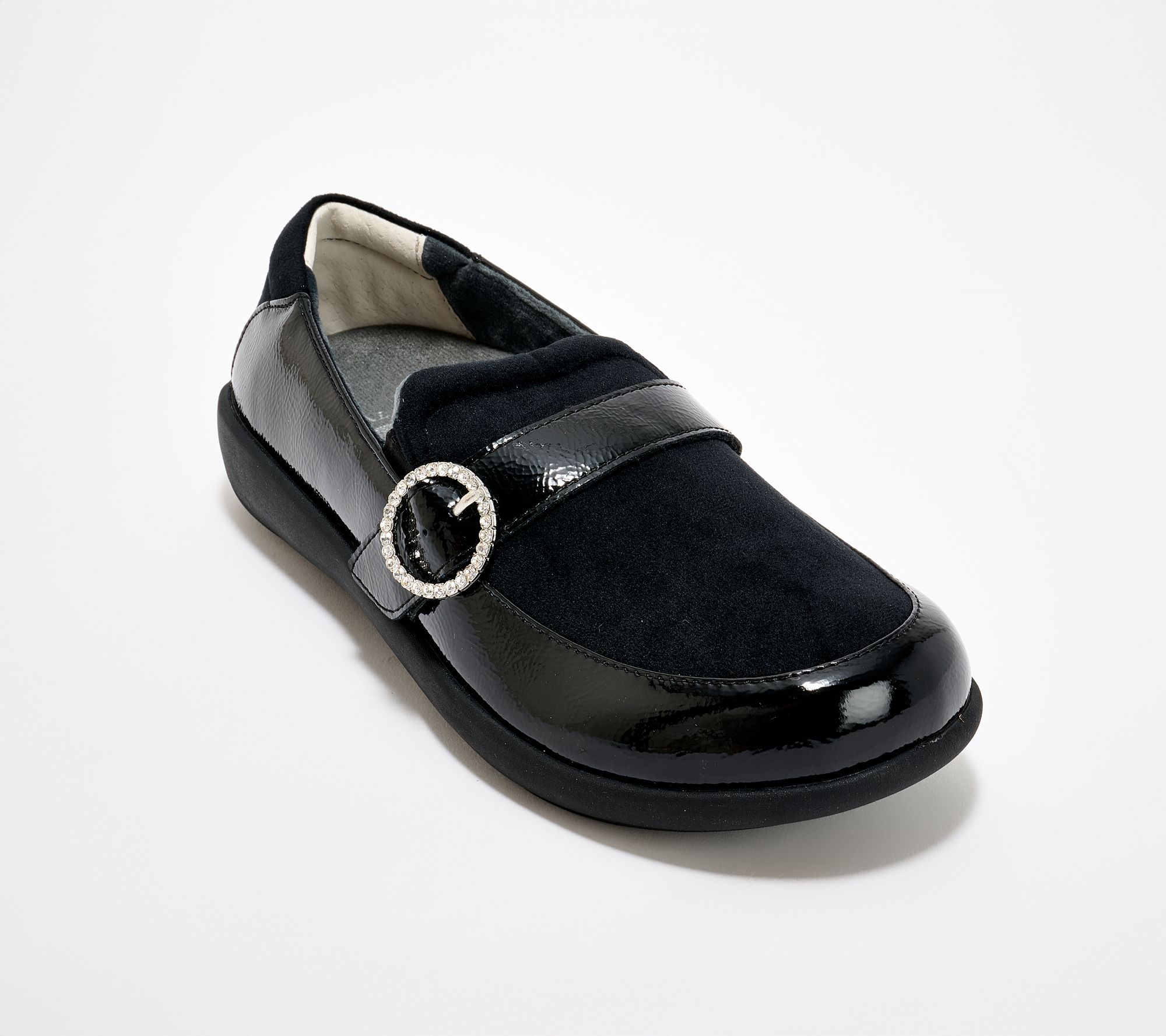 Revitalign Orthotic Patent Slip-Ons - Siesta Majestic