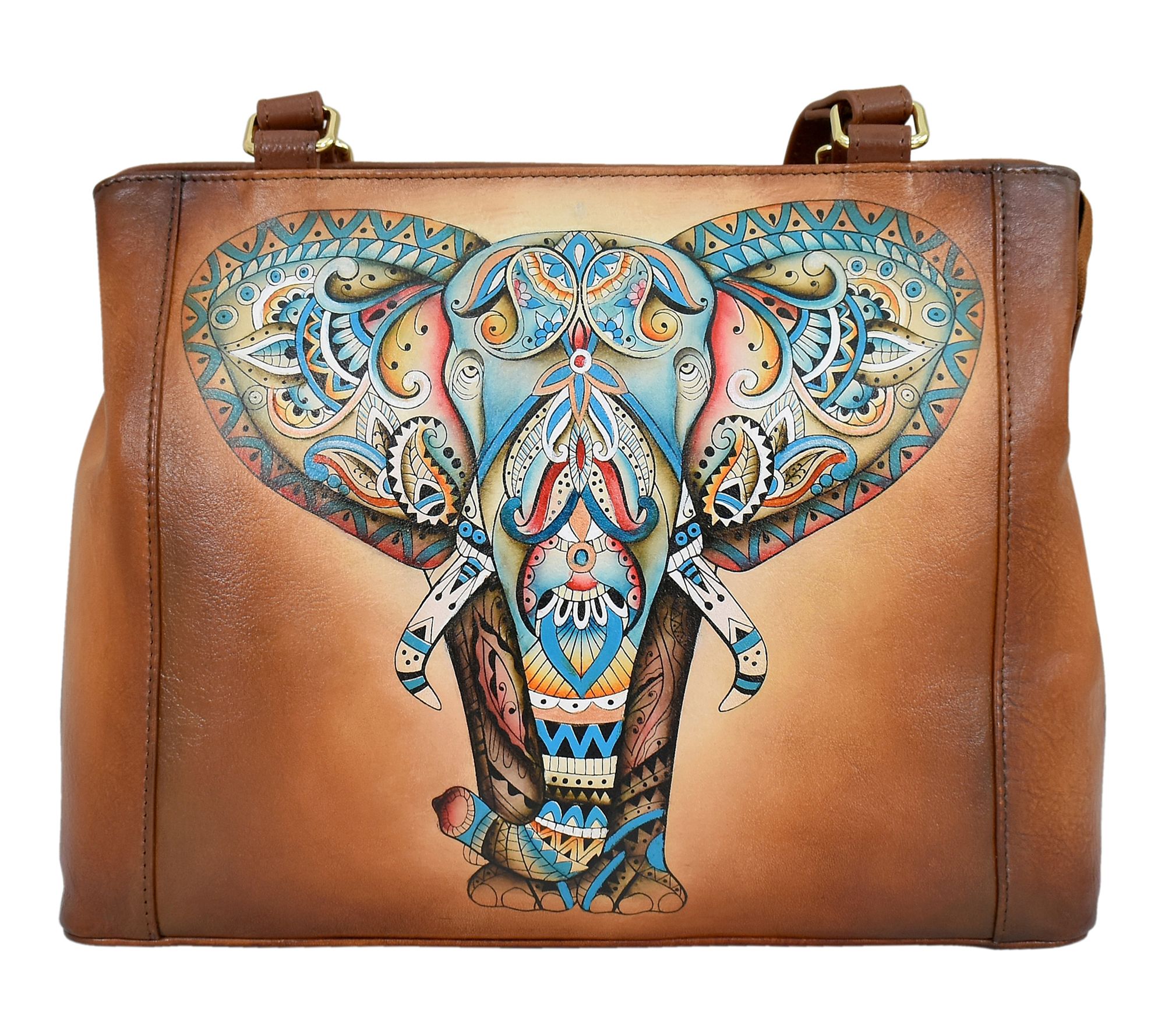 Anuschka Painte d Leather Mediu m Everyday Tote