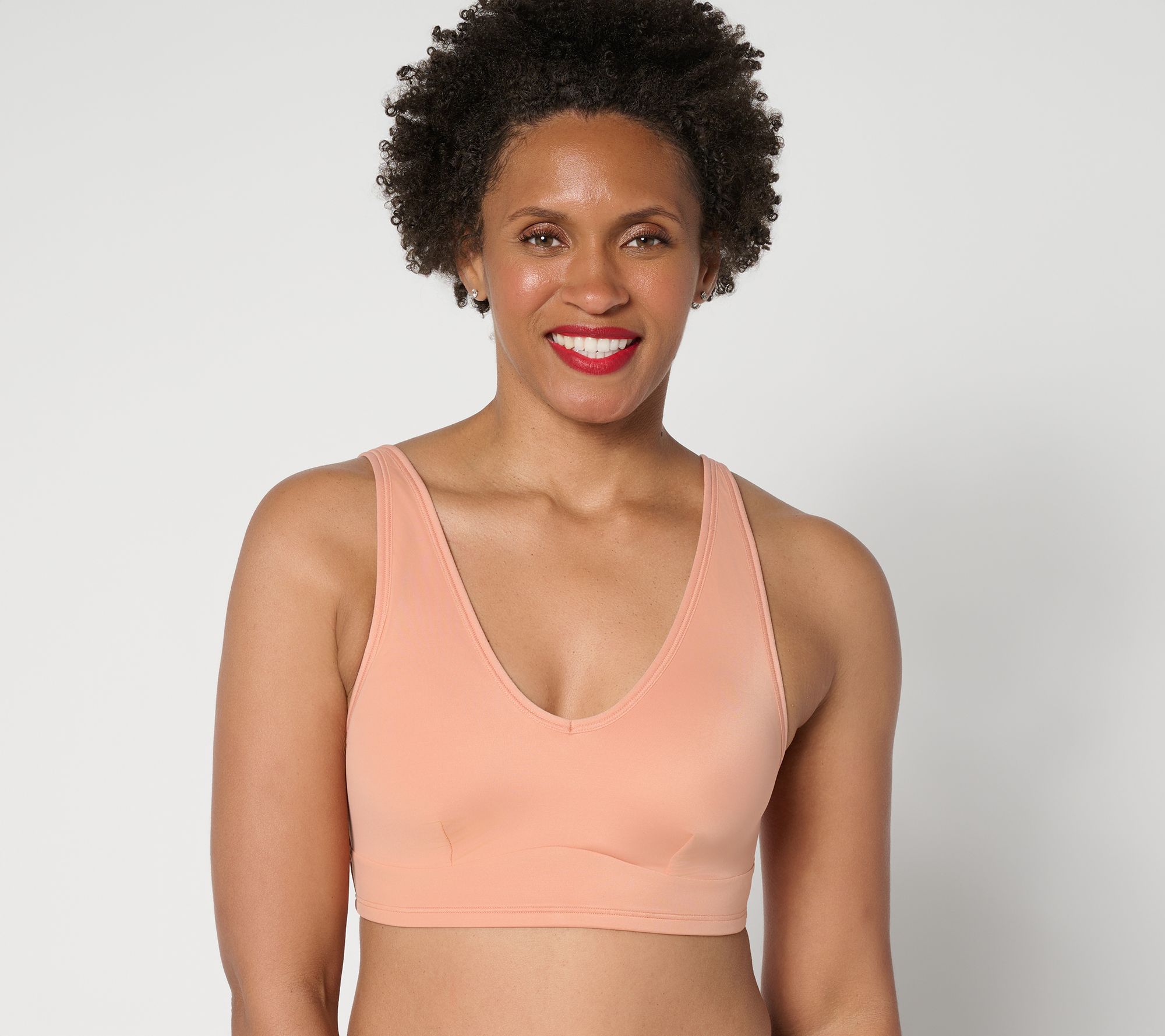 "As Is" Anybody Intimates Lycra Lounge Bra