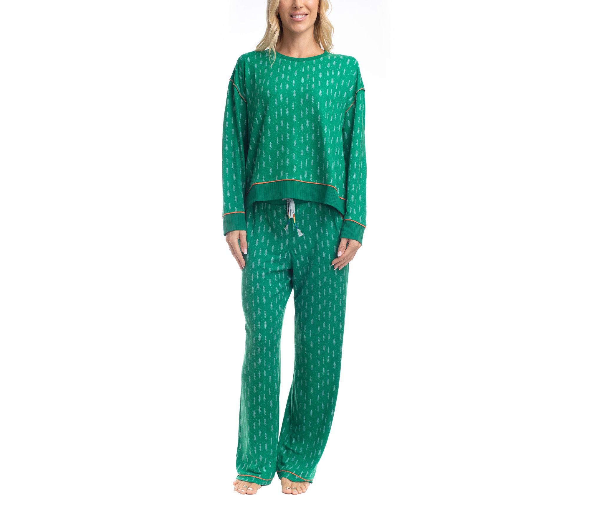Ocean Pacific All the Classics Long Sleeve PJ Set