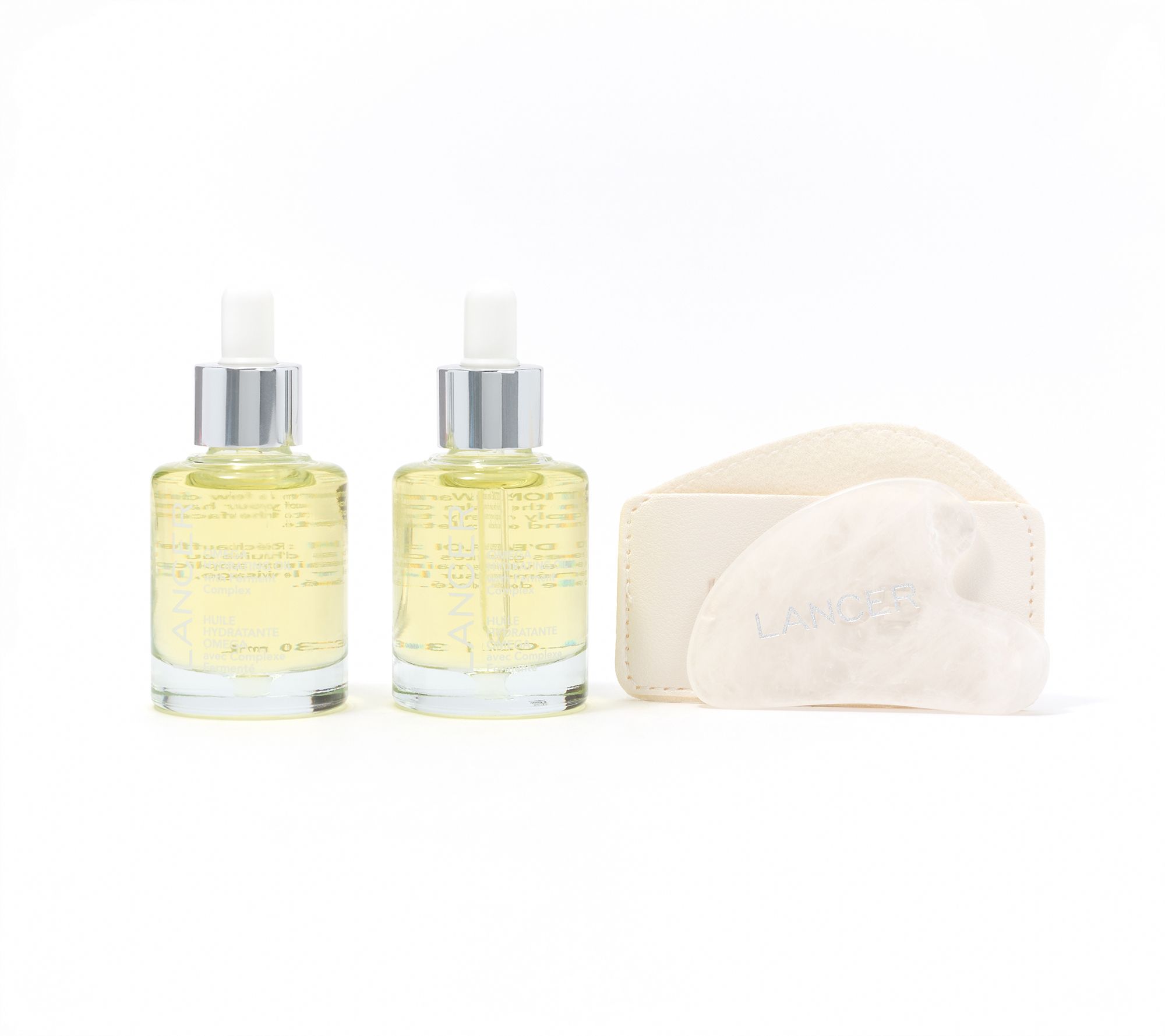 Lancer Omega Hydrating Oil Duo W/Gua Sha