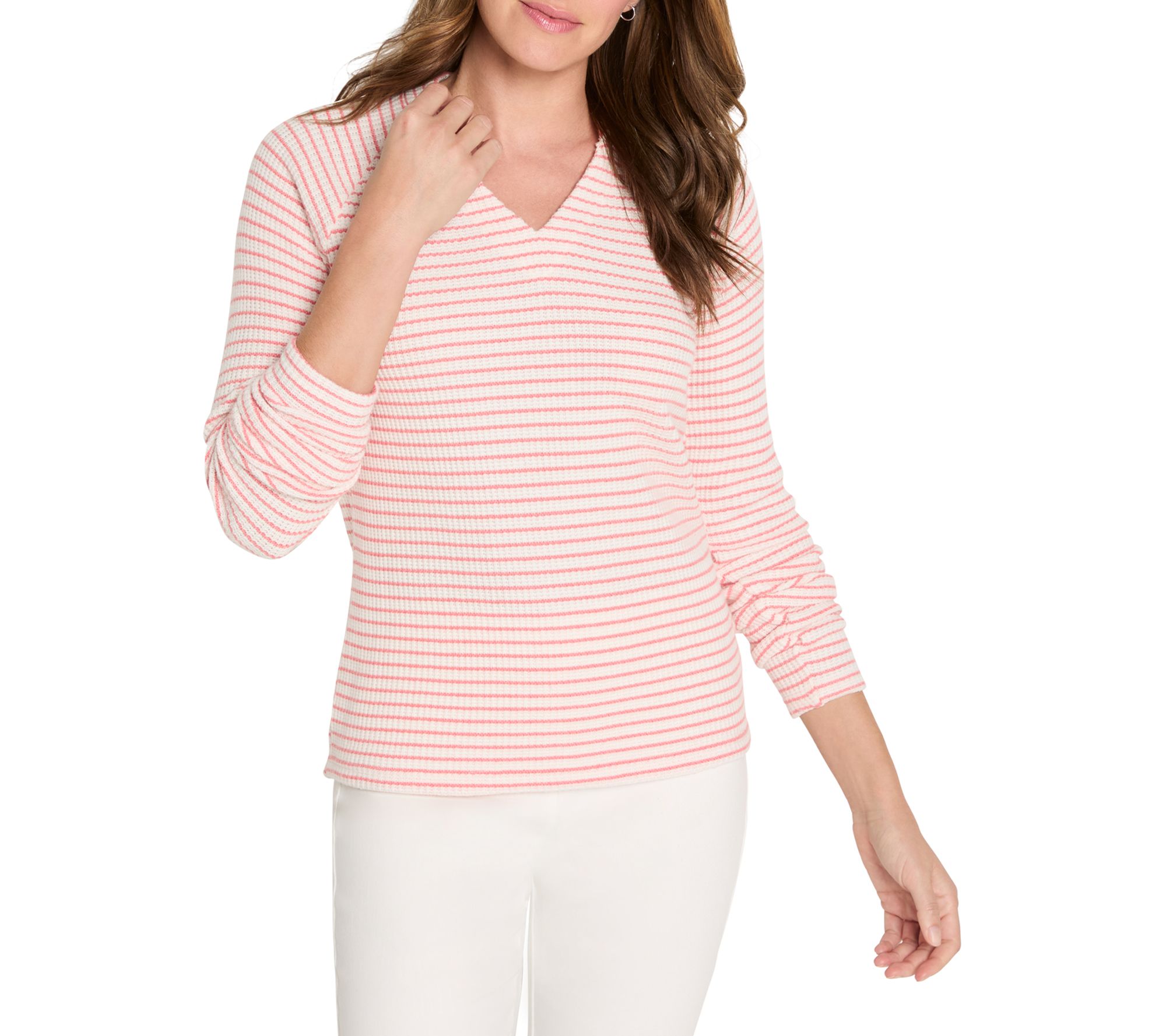 NIC+ZOE Soft Thermal Split Neck Top
