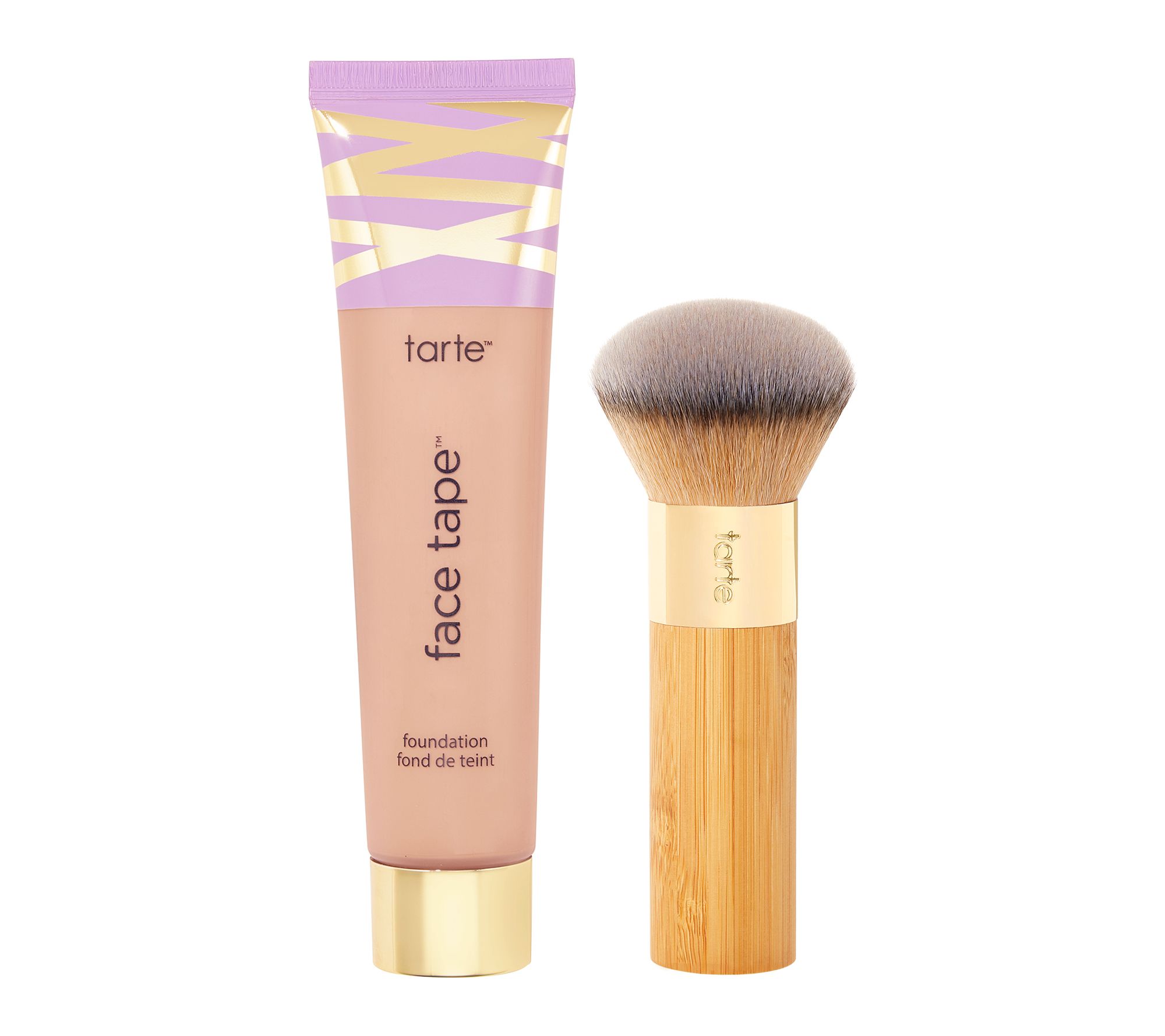 tarte super-size face tape foundation & brush
