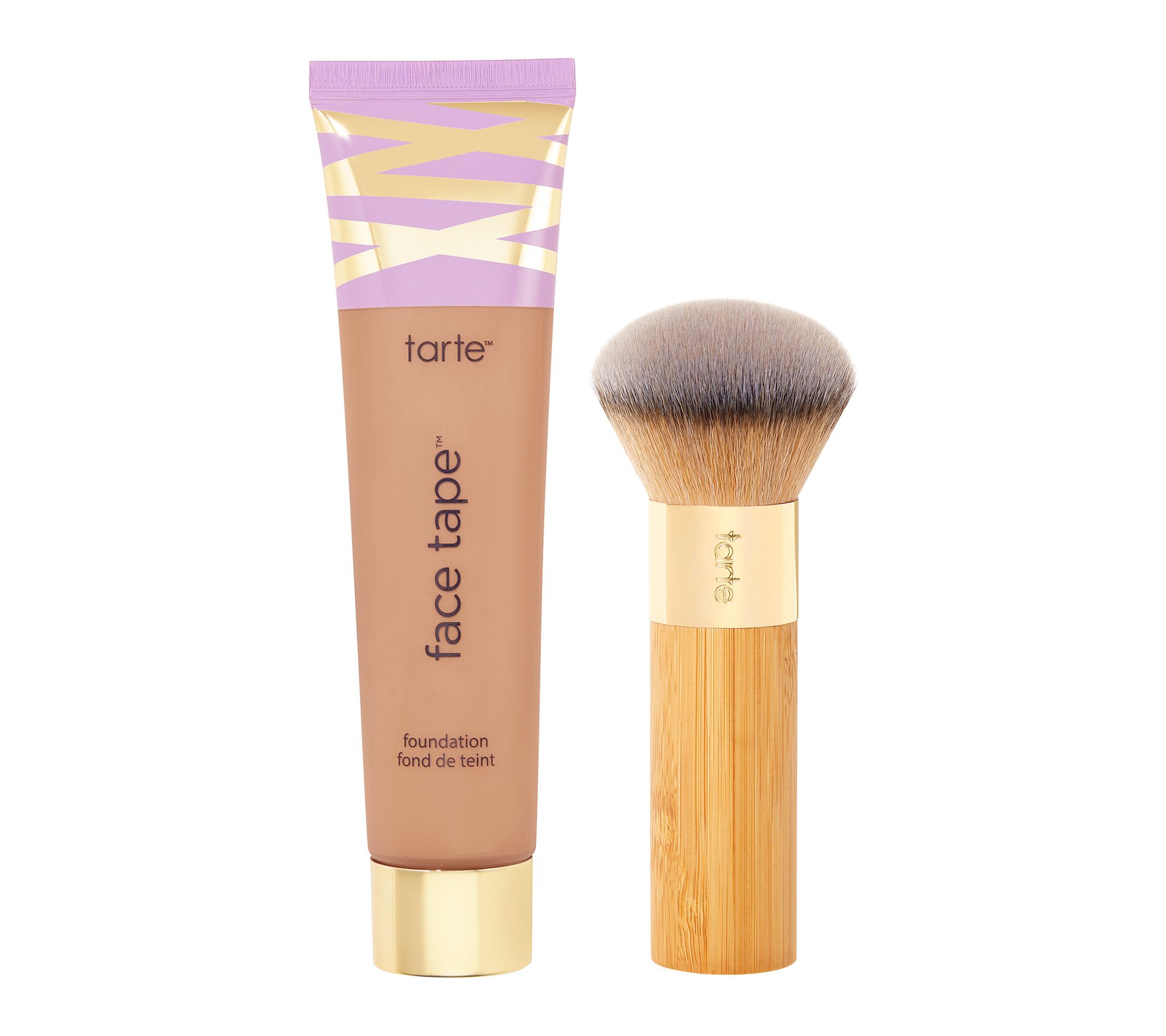 tarte super-size face tape foundation & brush