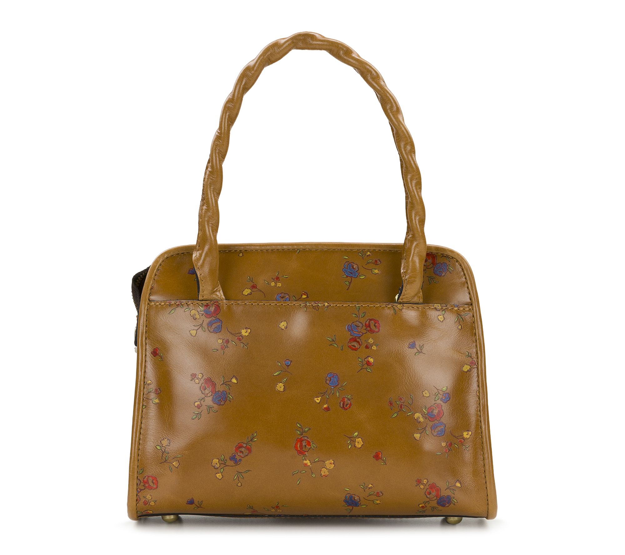 Patricia Nash Paris Satchel - Fleur de Jardin Embossed - QVC.com