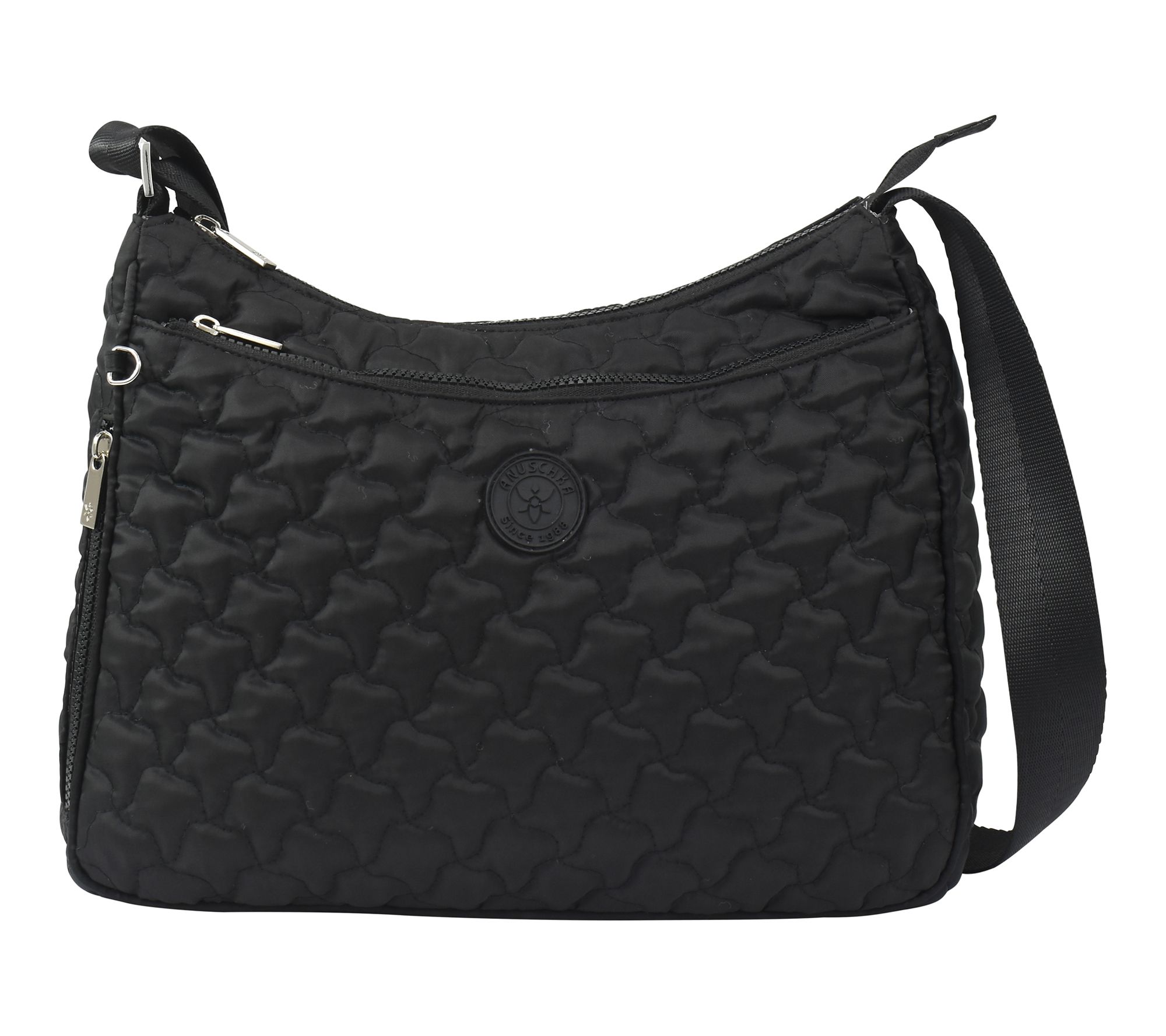 Anuschka Wanderlust Quilted Fabric Hobo