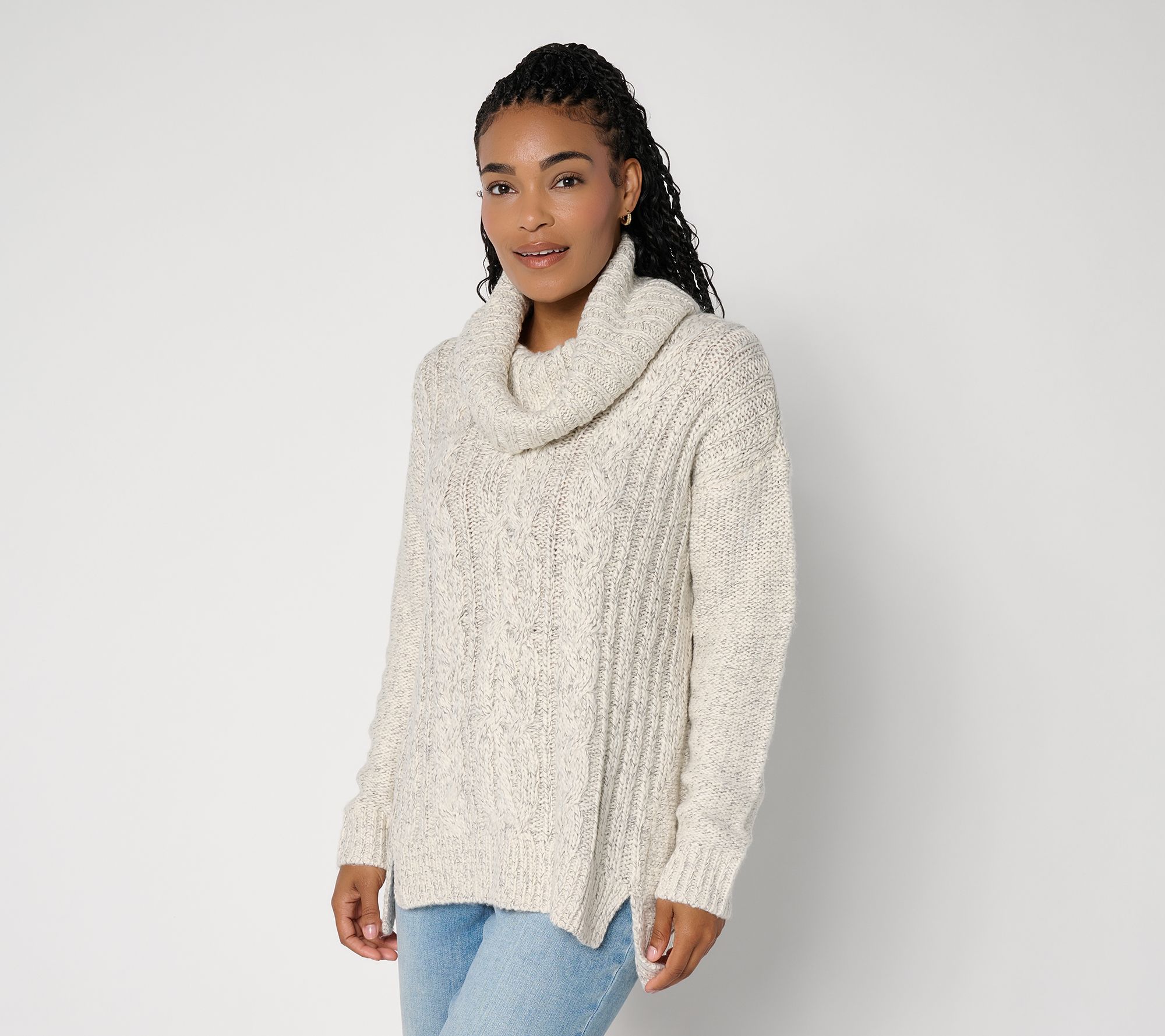 Mally Roncal Cozy Cable Sweater