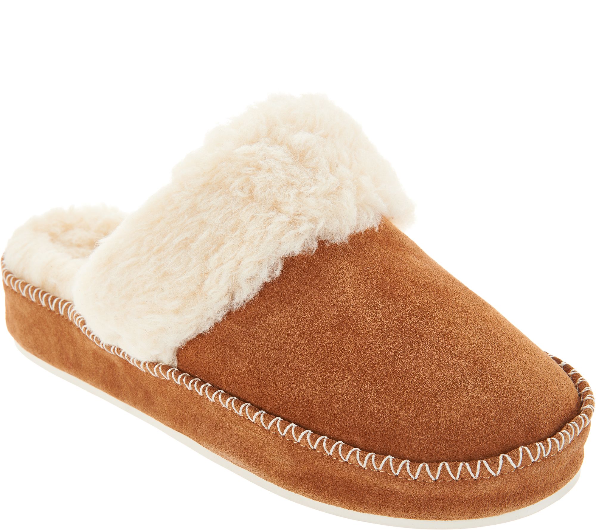 Vionic Suede Slippers - Marley - Page 1 — QVC.com