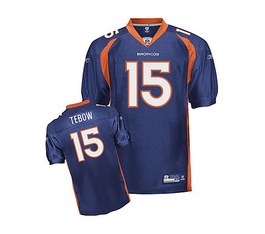 tim tebow game used jersey