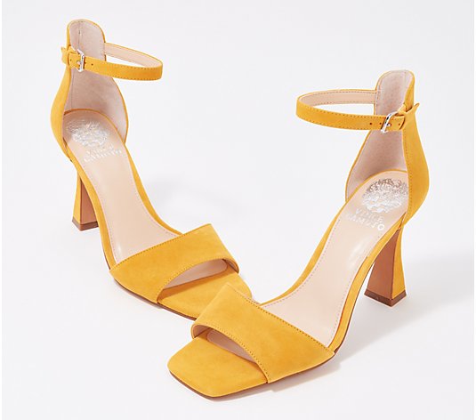 Vince Camuto Two-Piece Heeled Sandals - Reesera