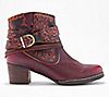 L'Artiste by Spring Step Leather Ankle Boots- Shazzam-Rose, 1 of 4